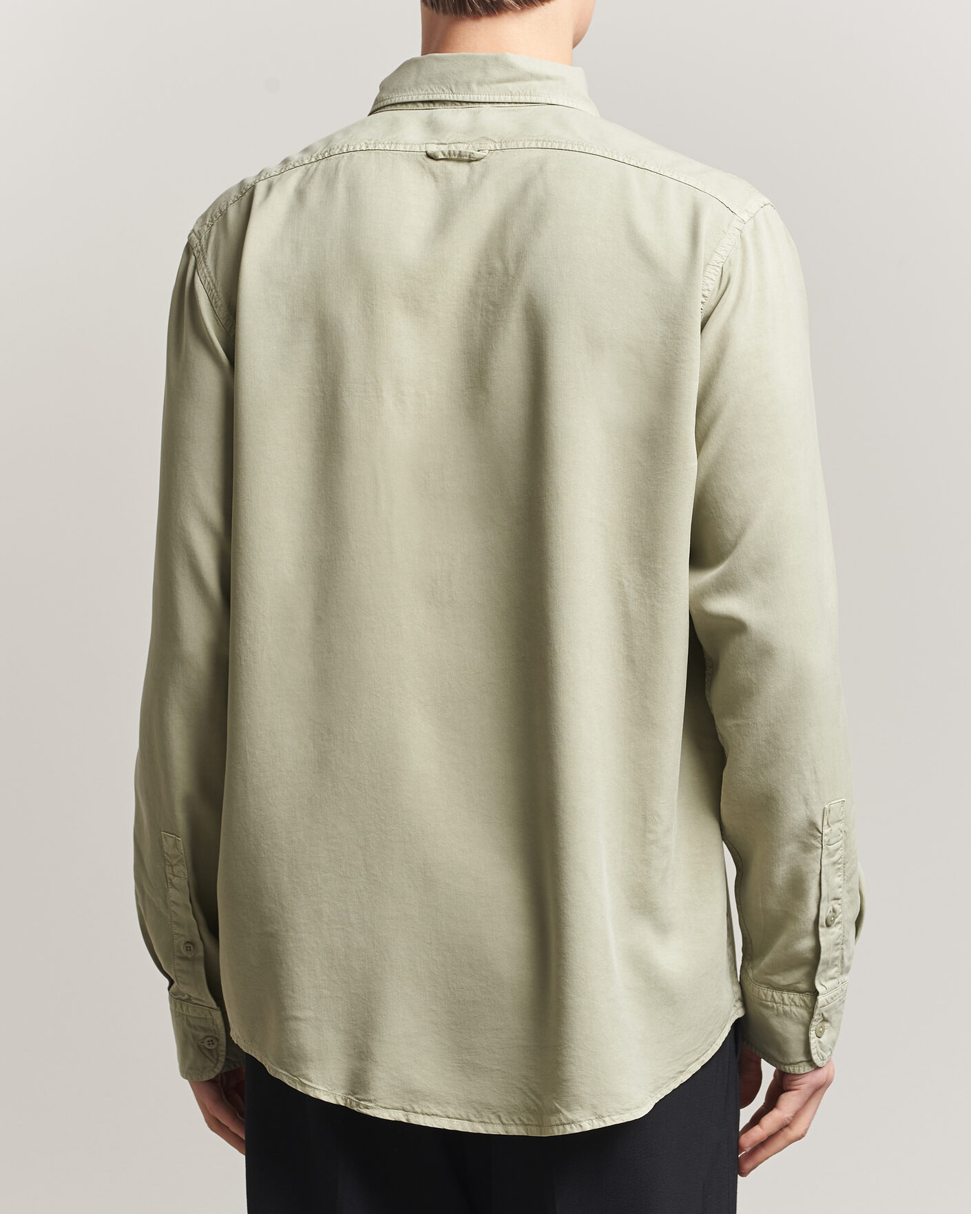 Homme | Chemises | Filippa K | Zack Lyocell Shirt Light Green