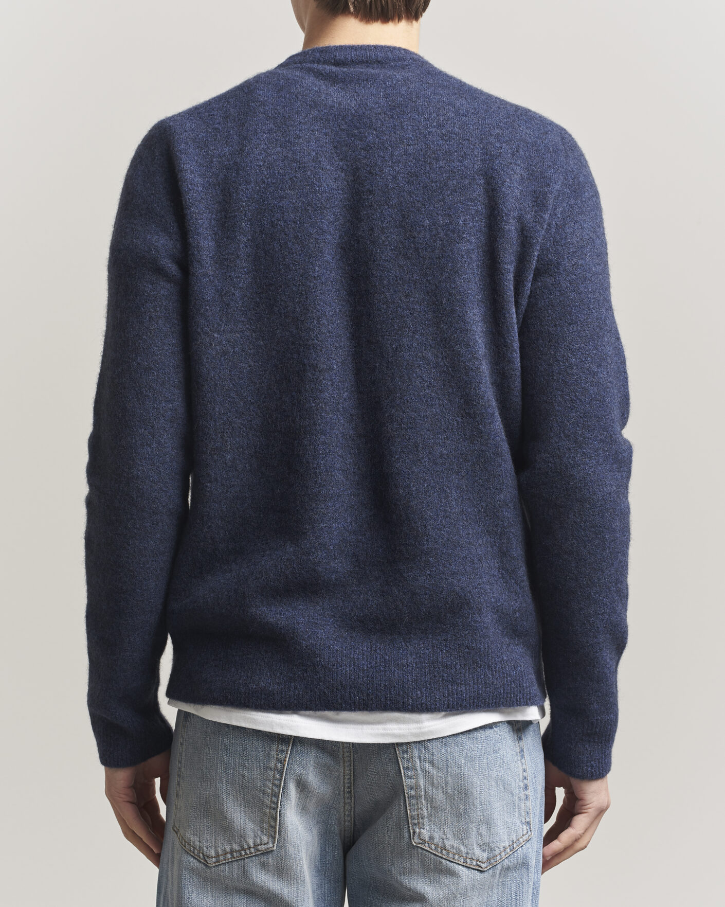 Homme | Pulls Et Tricots | Filippa K | Yak Knitted Sweater Night Teal