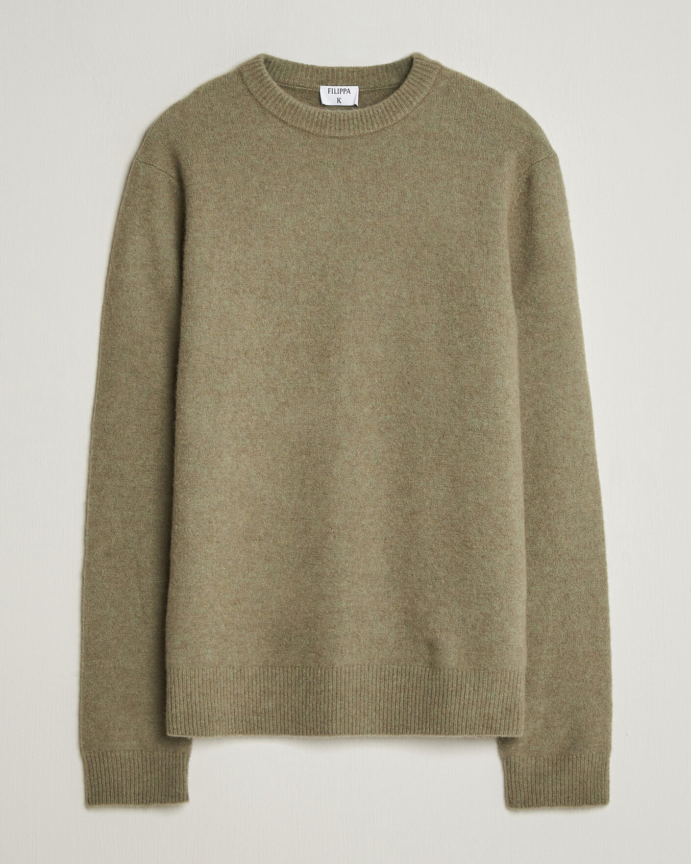 Homme | Pulls Et Tricots | Filippa K | Yak Knitted Sweater Light Green