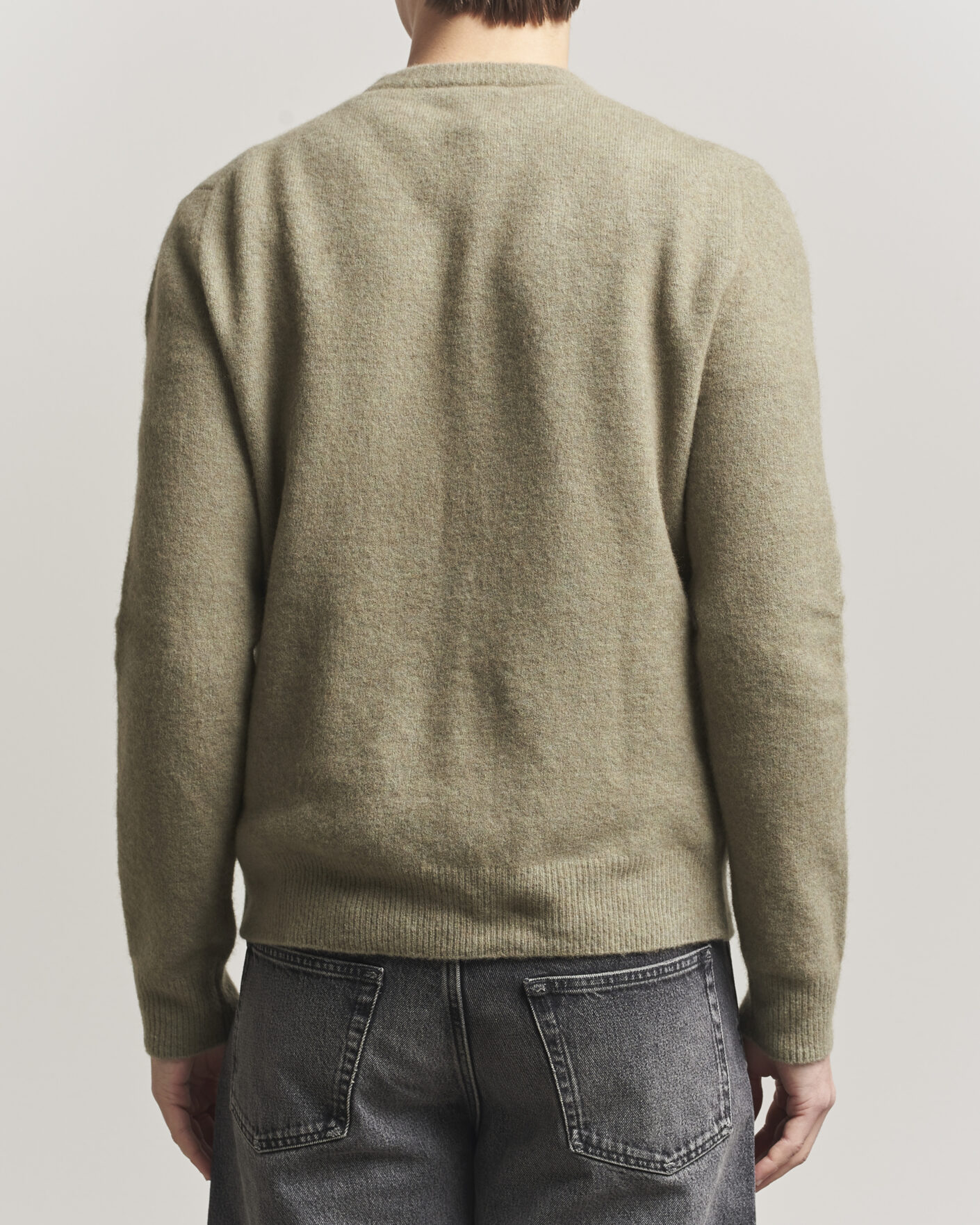 Homme | Pulls Et Tricots | Filippa K | Yak Knitted Sweater Light Green