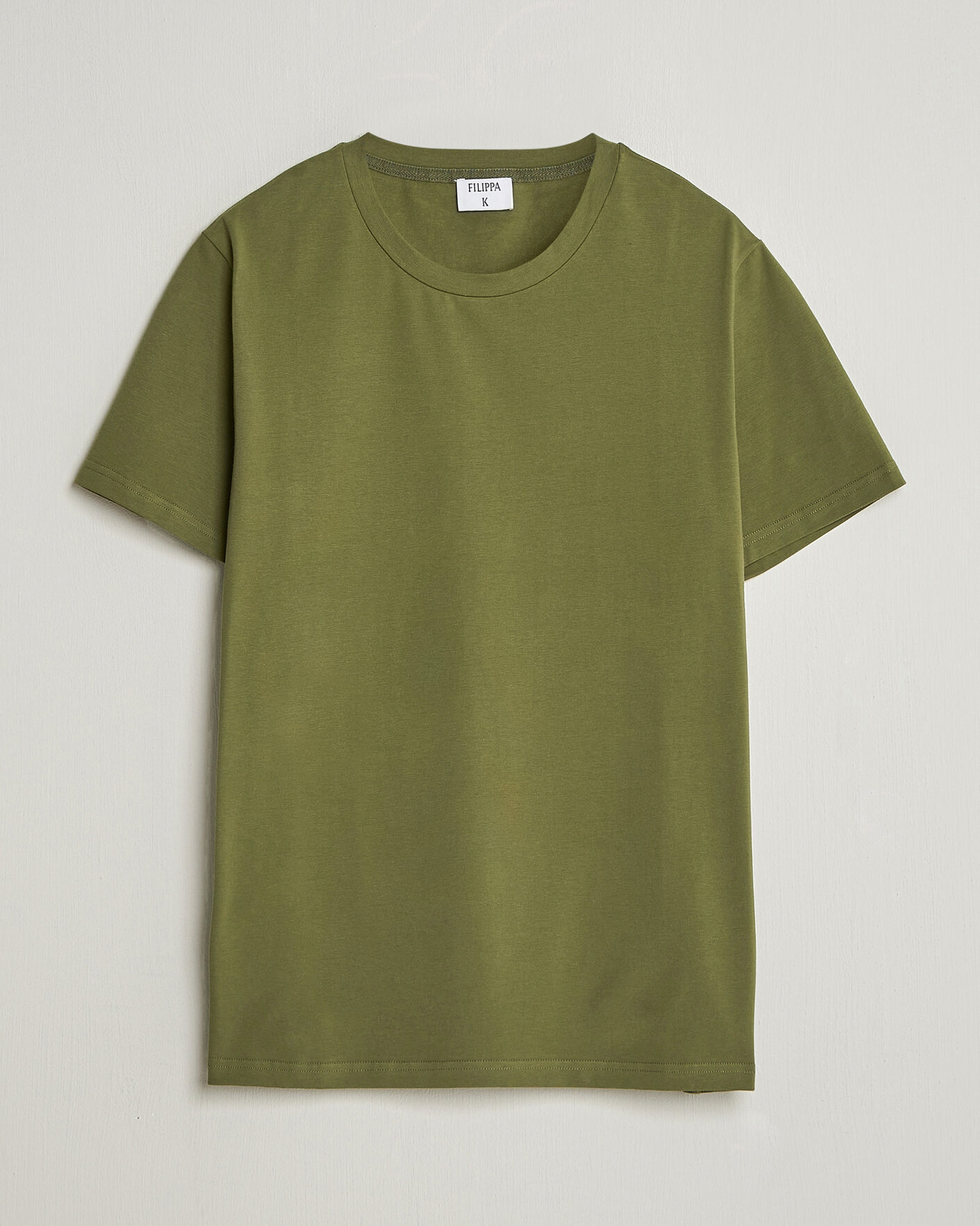 Homme | T-shirts | Filippa K | Soft Lycra T-Shirt Laurel Green