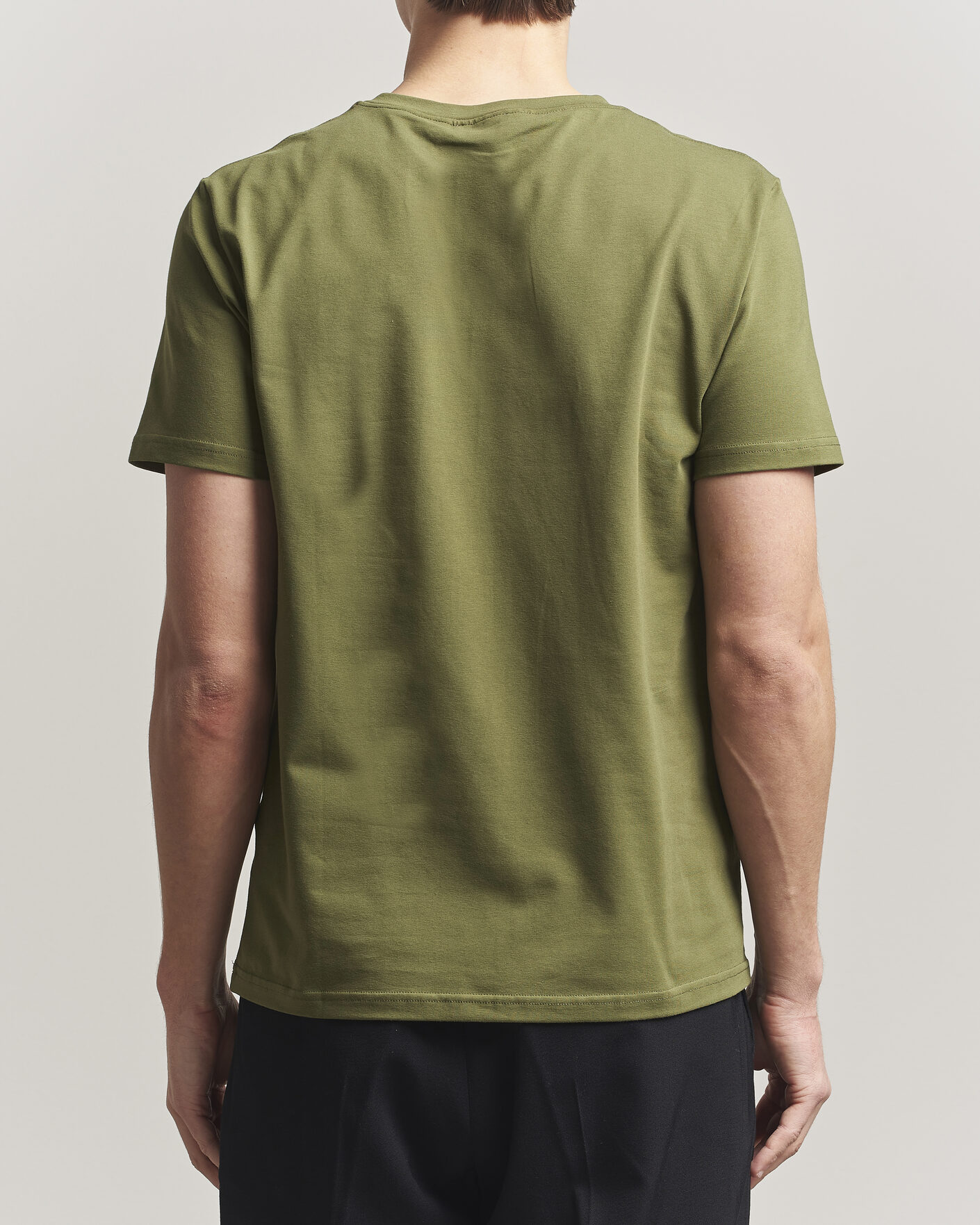 Homme | T-shirts | Filippa K | Soft Lycra T-Shirt Laurel Green