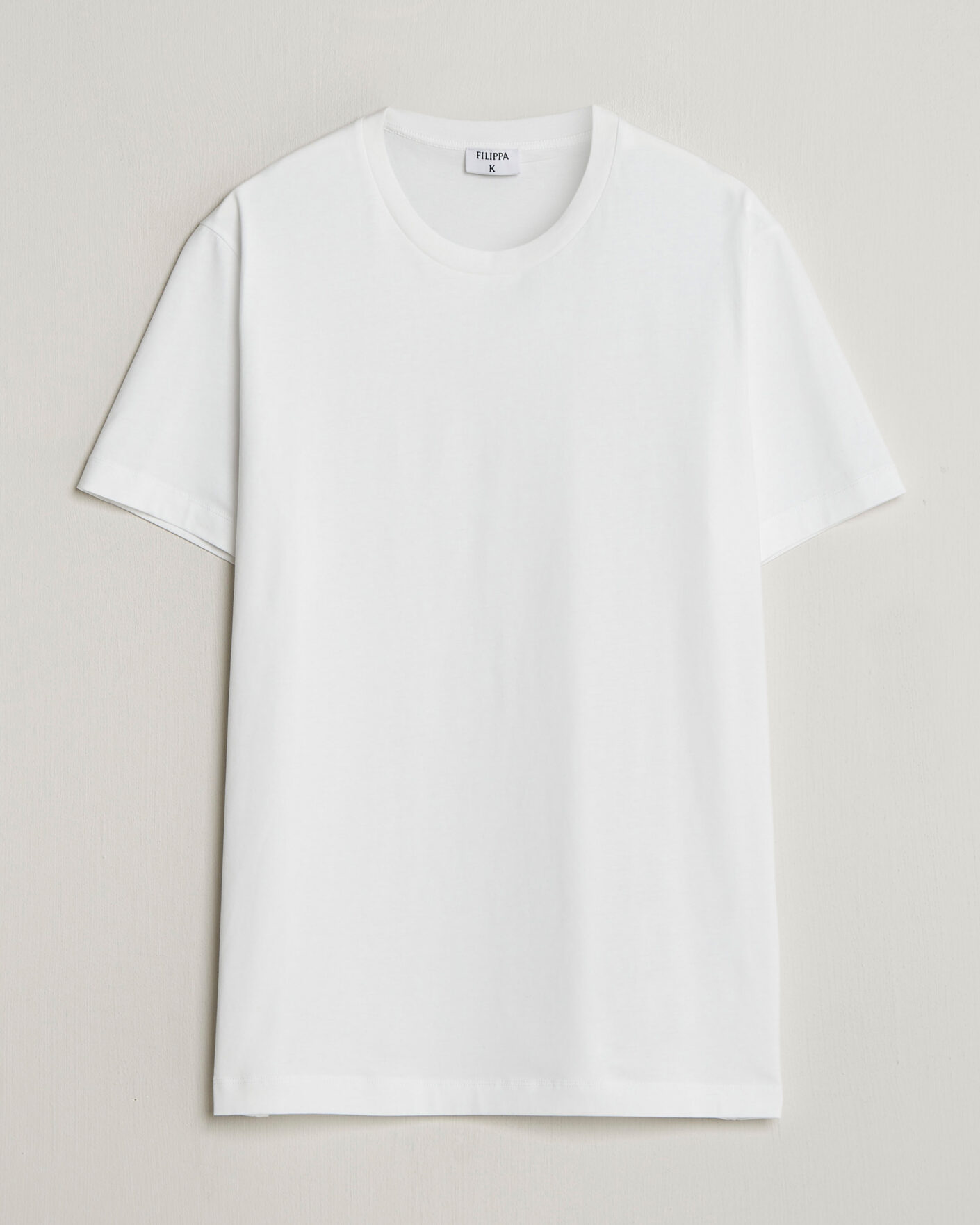 Homme | T-shirts | Filippa K | Filip Crew Neck T-Shirt White