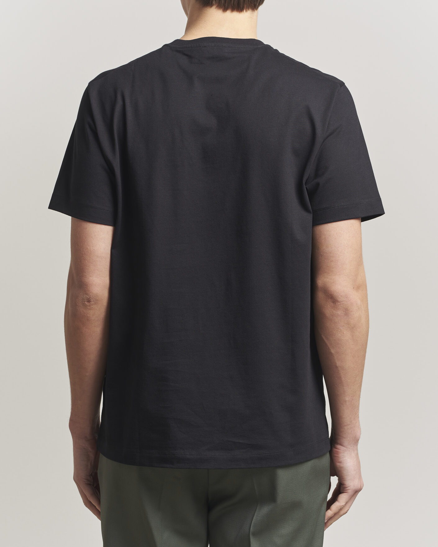 Homme | T-shirts | Filippa K | Filip Crew Neck T-Shirt Black