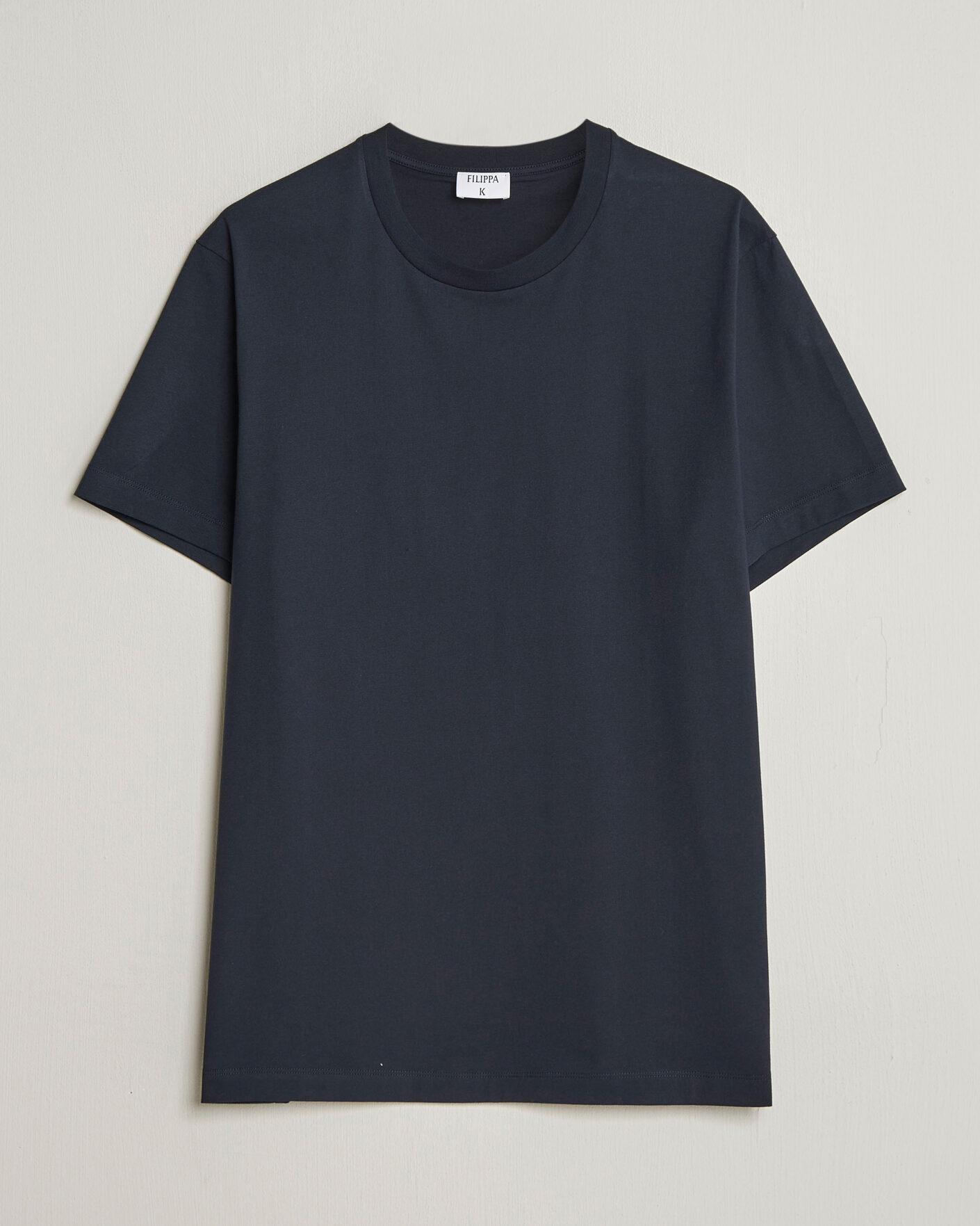Homme | T-shirts | Filippa K | Filip Crew Neck T-Shirt Navy