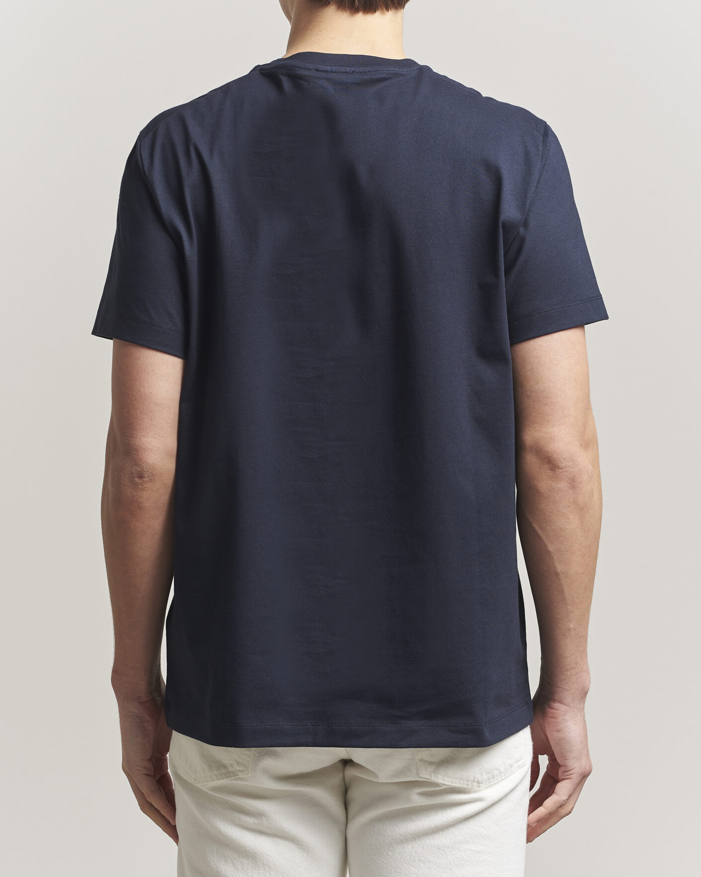 Homme | T-shirts | Filippa K | Filip Crew Neck T-Shirt Navy