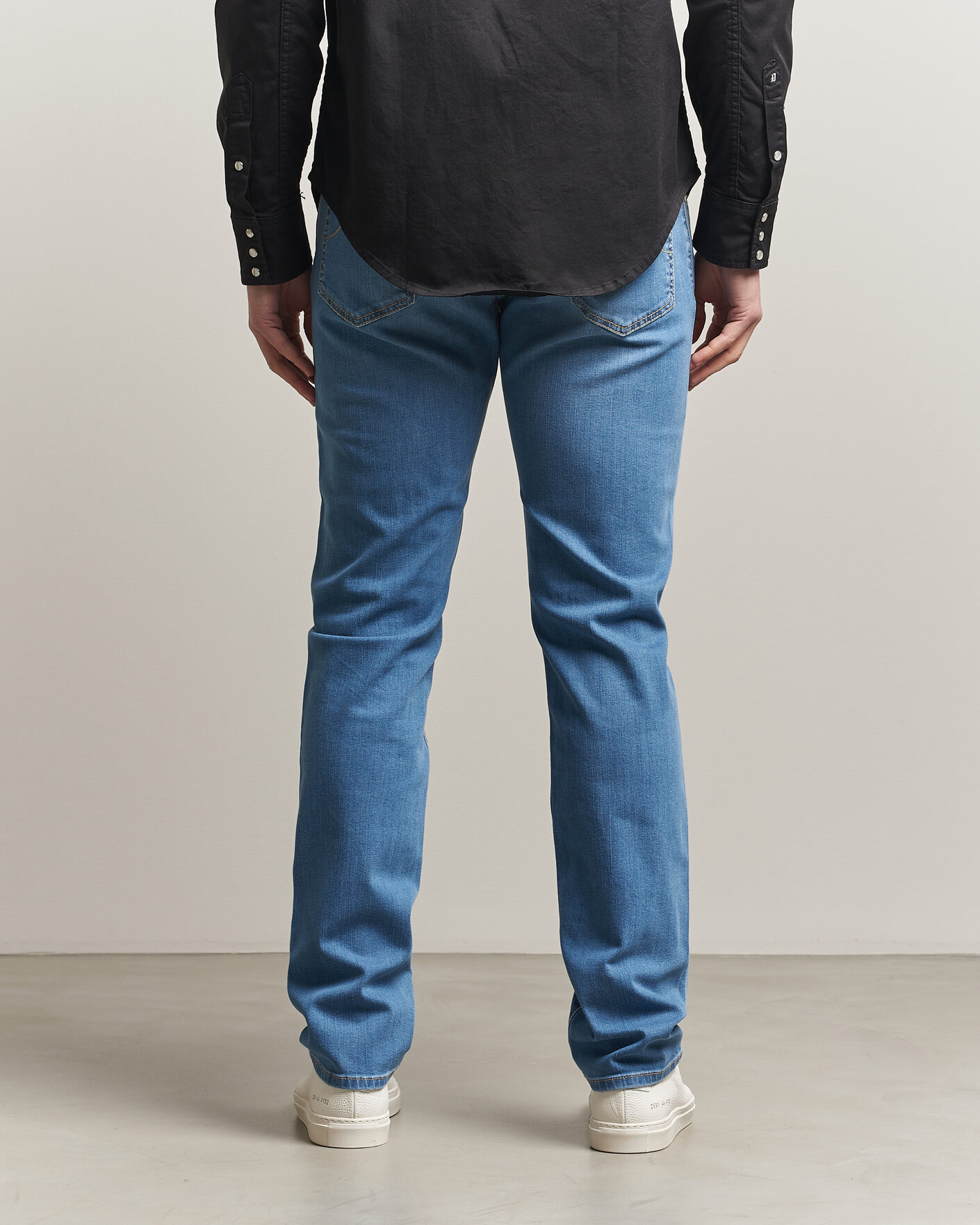Homme | Pantalons | Jacob Cohën | Bard Slim Fit Stretch Jeans Super Light Blue