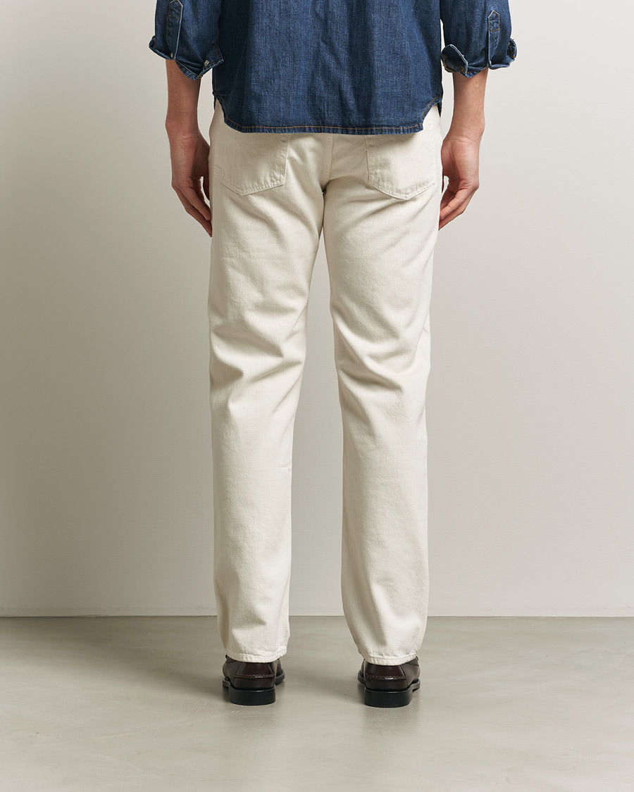 Homme | Jeans | Jacob Cohën | Edos Regular Straight Fit Bull Denim Jeans White