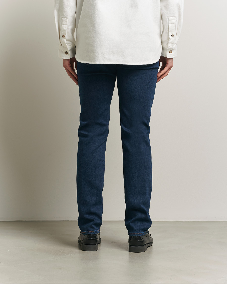 Homme | Pantalons | Jacob Cohën | Bard Slim Fit Stretch Jeans Dark Blue