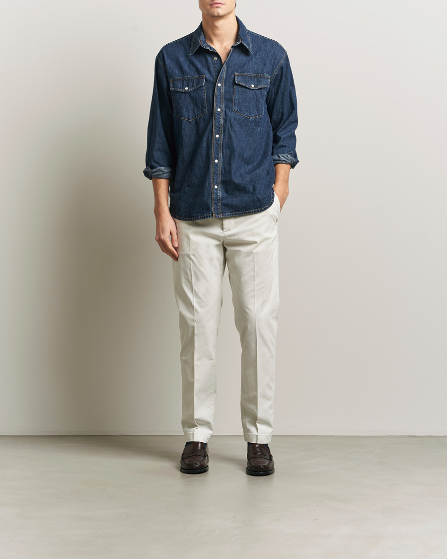 Homme | Pantalons | Jacob Cohën | John Chino Off White