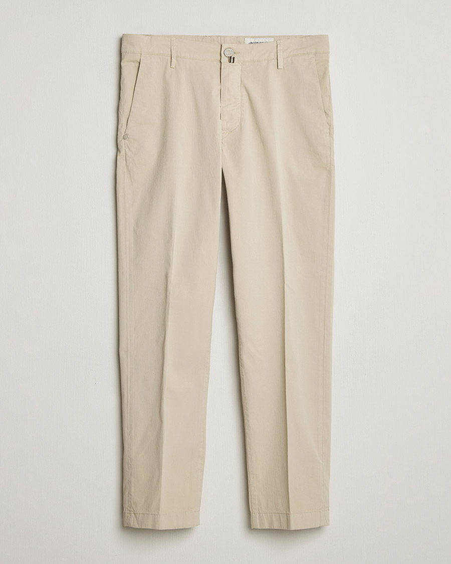 Homme | Pantalons | Jacob Cohën | John Chino Light Beige