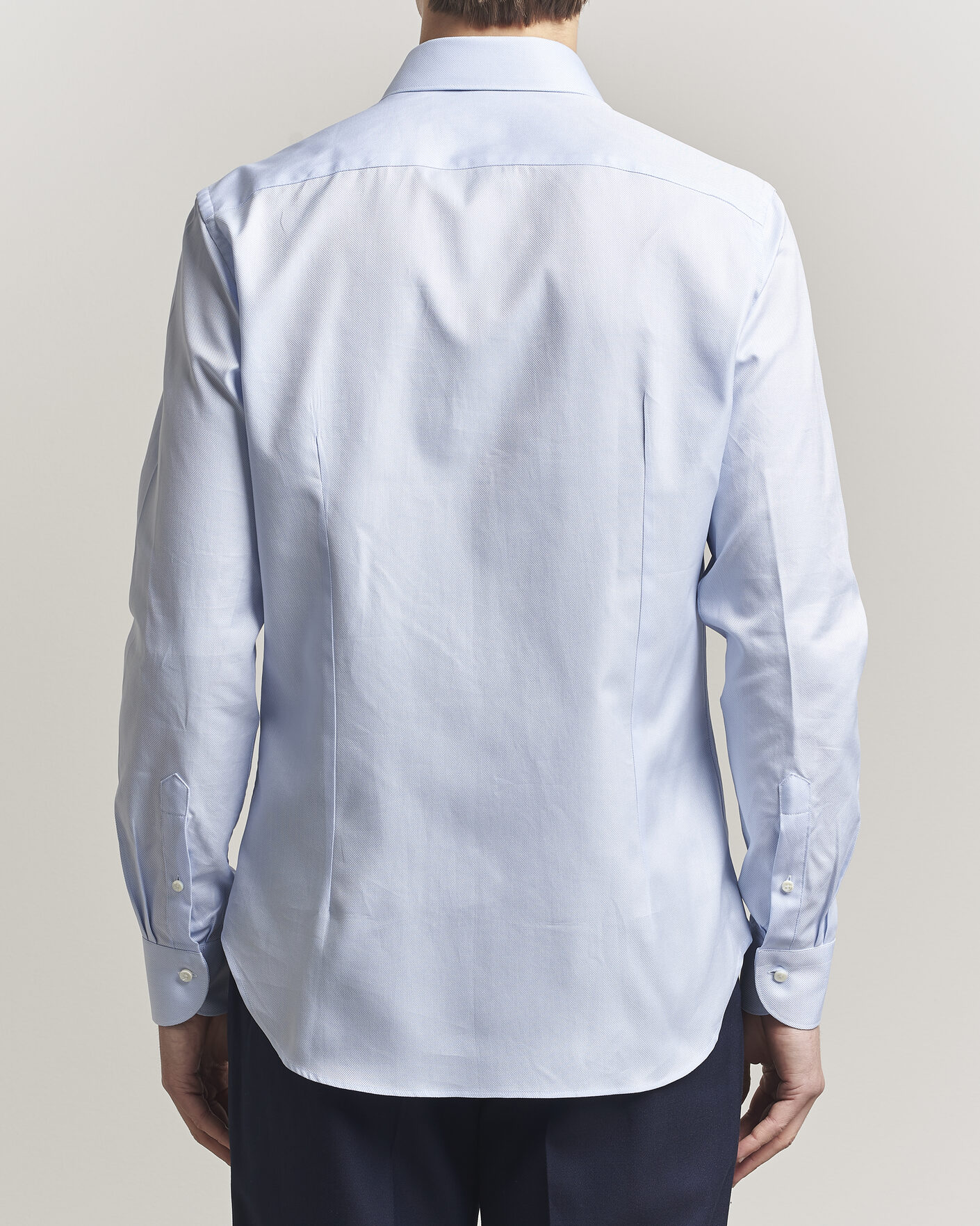 Homme | Chemises | Canali | Slim Fit Oxford Shirt Light Blue
