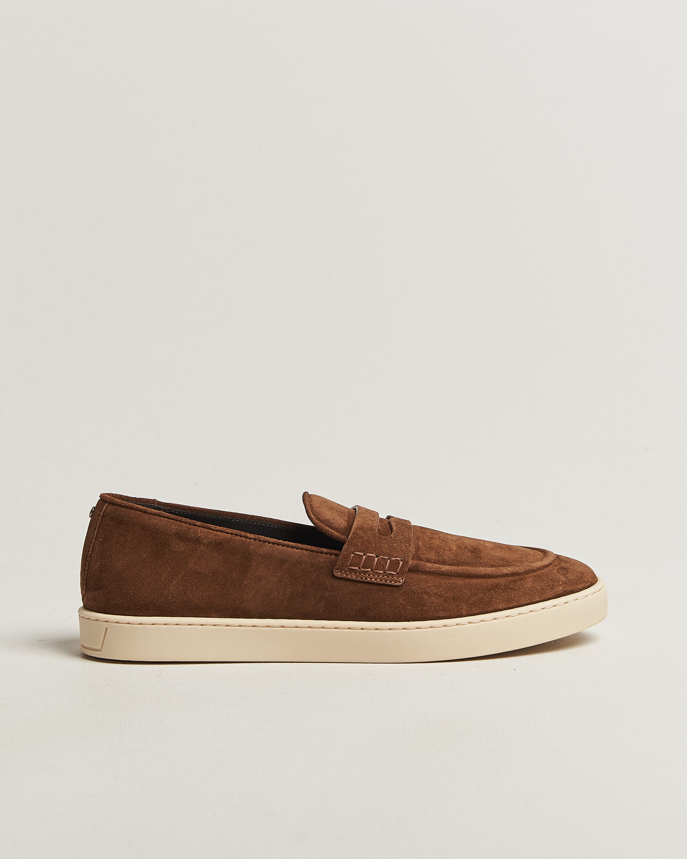 Homme | Loafers | Canali | Summer Loafers Brown Suede