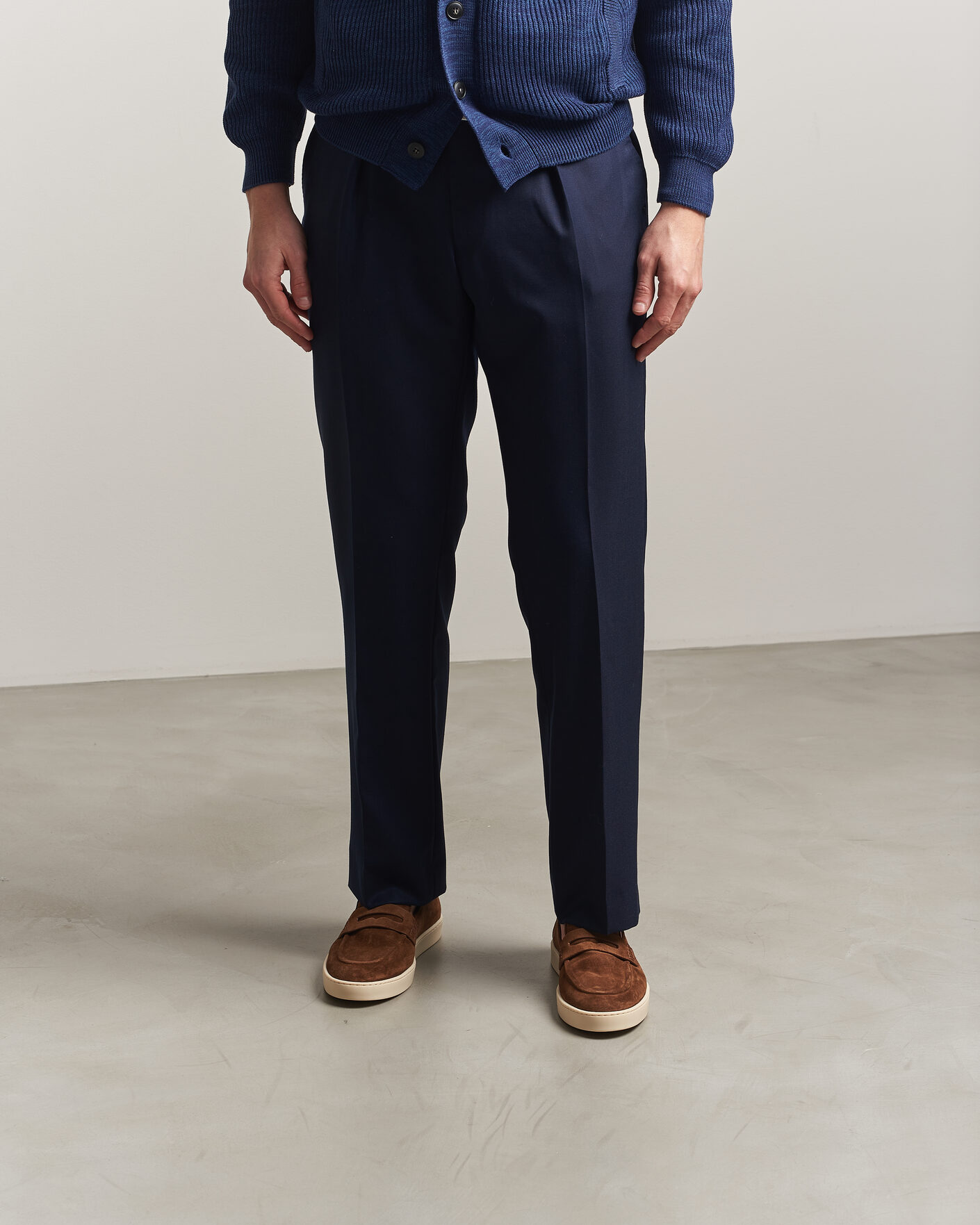 Homme | Loafers | Canali | Summer Loafers Brown Suede