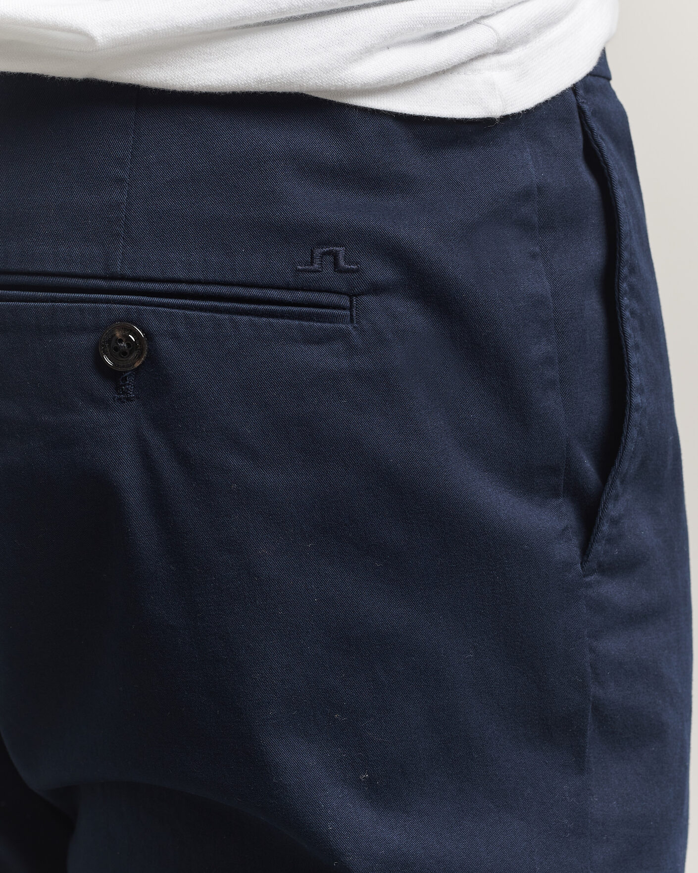 Homme | Pantalons | J.Lindeberg | Chaze Cotton Stretch Pants JL Navy