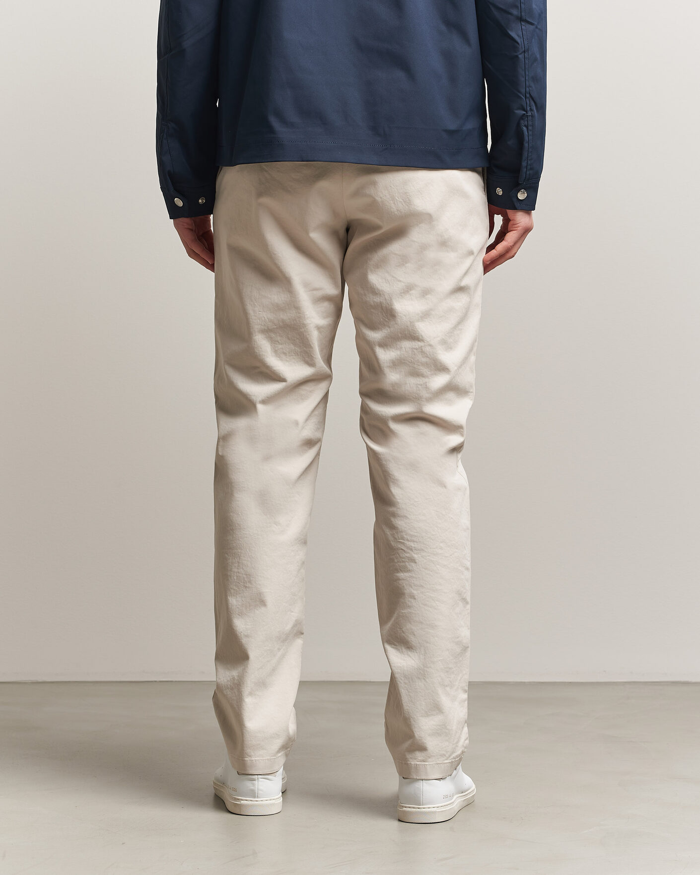 Homme | Pantalons | J.Lindeberg | Chaze Cotton Stretch Pants Moonbeam