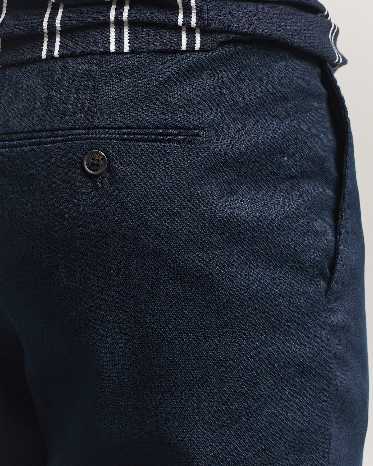Homme | Pantalons | J.Lindeberg | Logan Stretch Linen Pants JL Navy