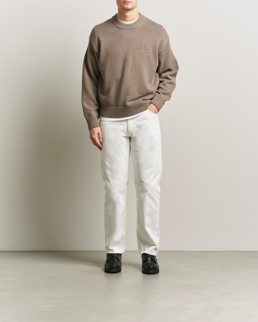 Homme | Pantalons | J.Lindeberg | Cody Regular 5-Pocket Pants White