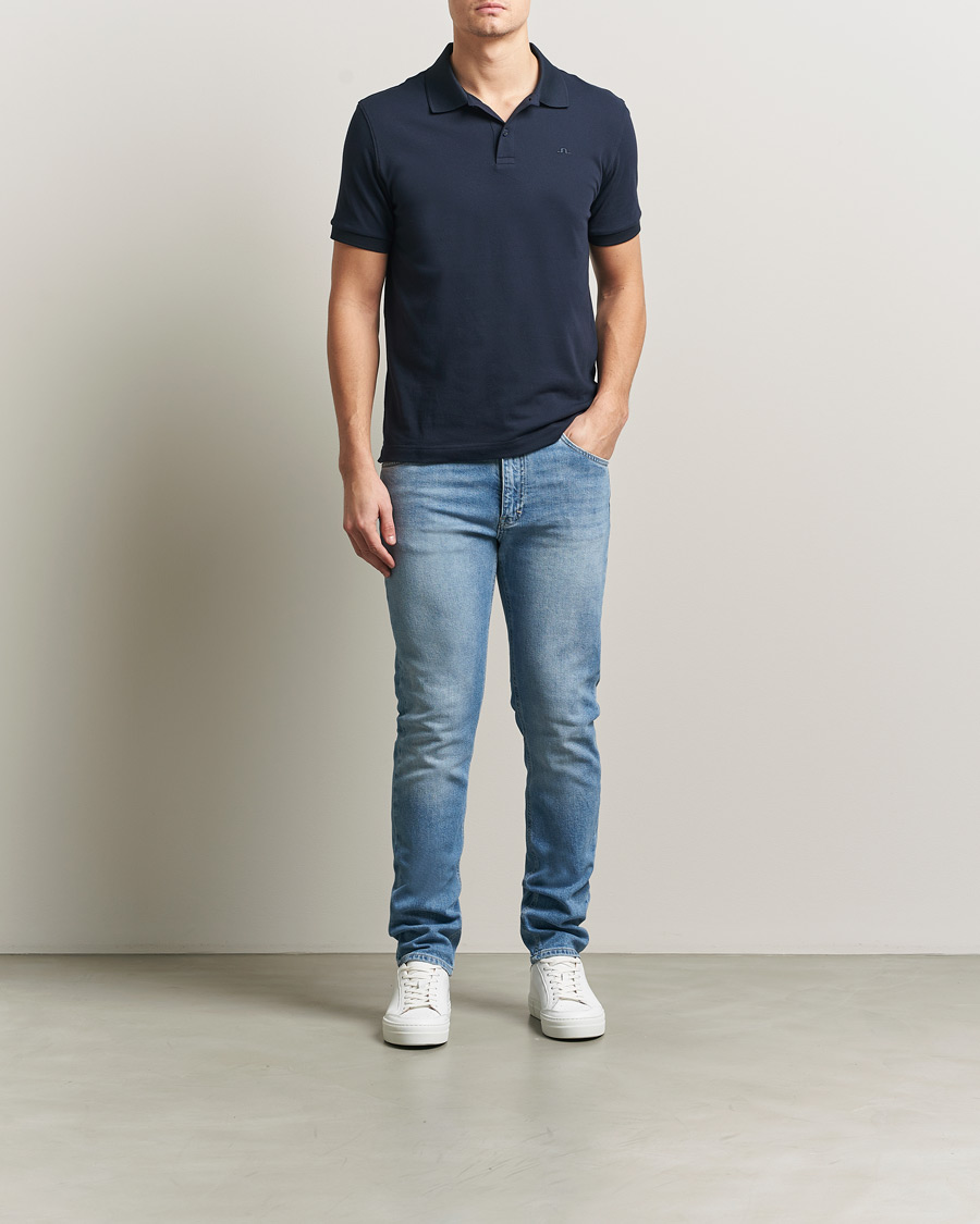 Homme | Jeans | J.Lindeberg | Jax Light Wash Slim Jeans Light Blue