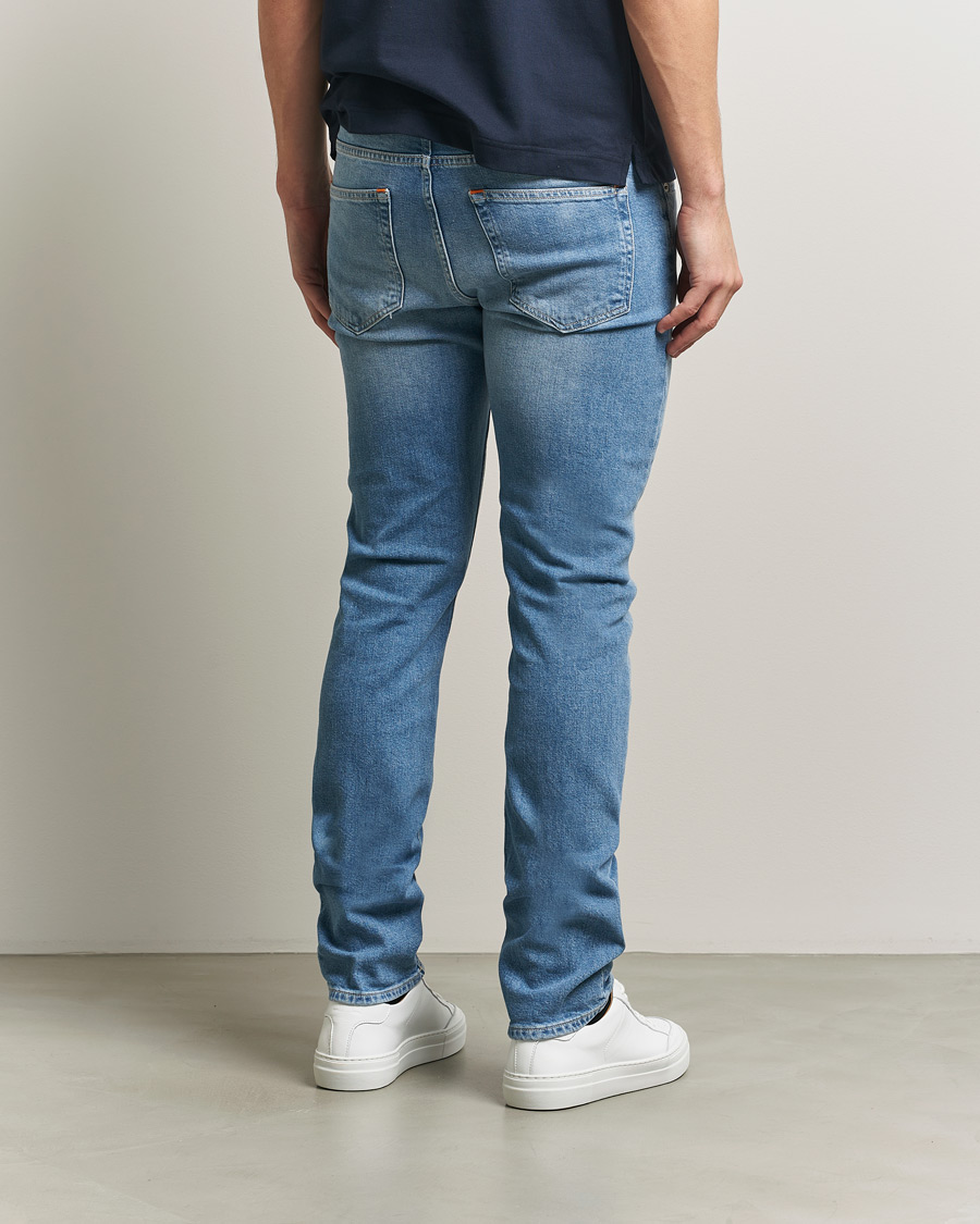 Homme | Jeans | J.Lindeberg | Jax Light Wash Slim Jeans Light Blue
