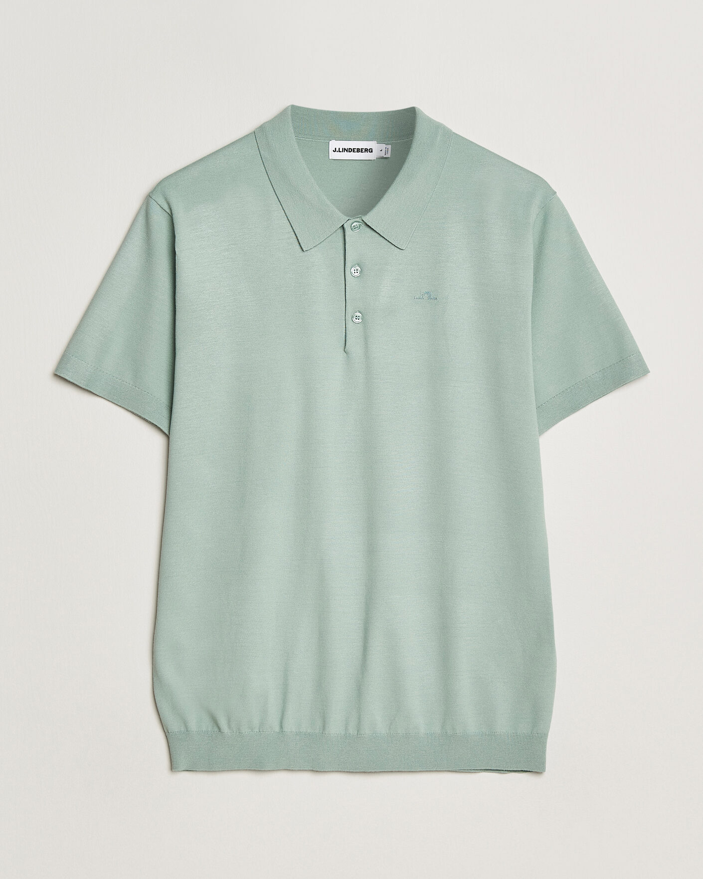 Homme | Polos | J.Lindeberg | Ridge Knitted Polo Jadeite