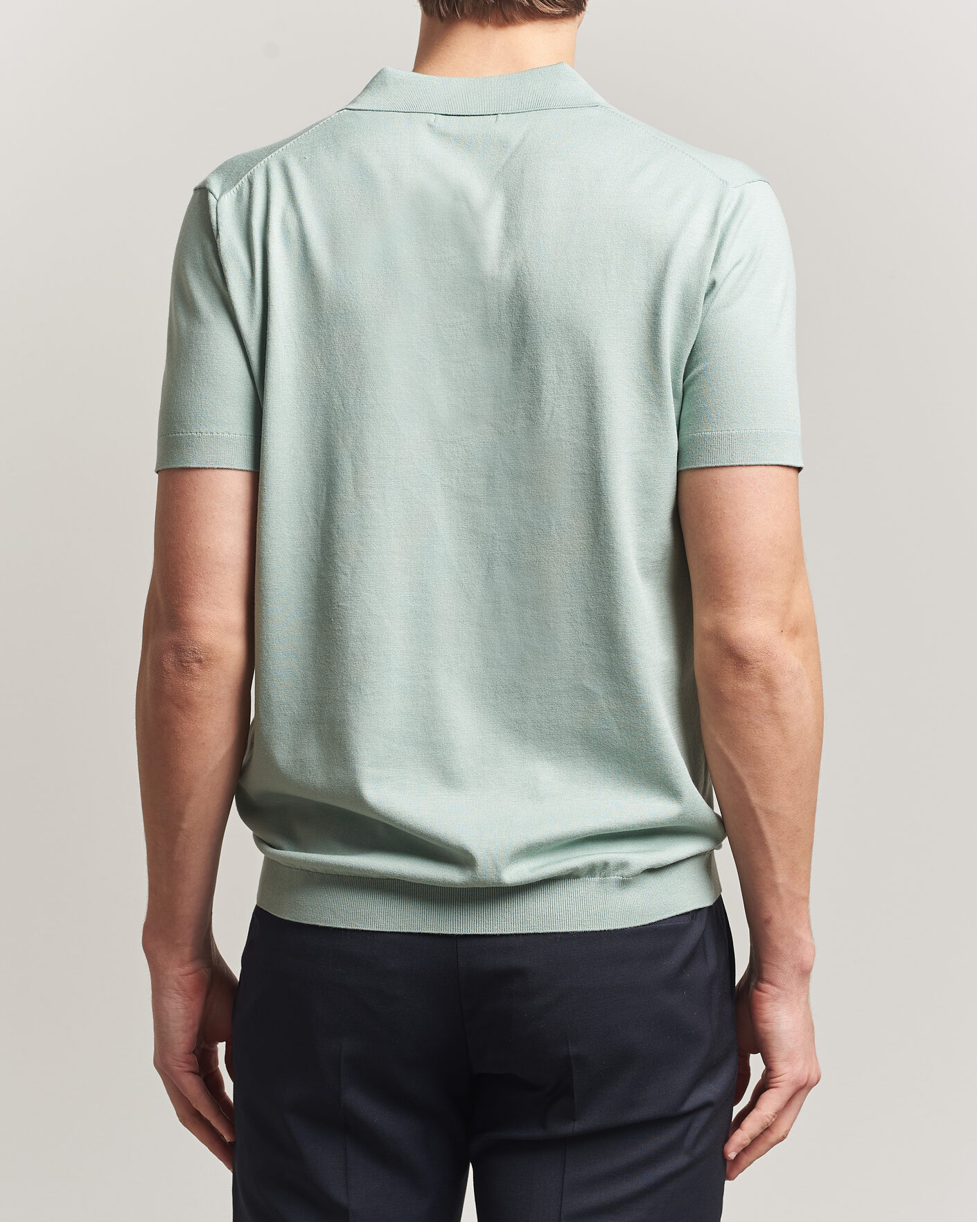 Homme | Polos | J.Lindeberg | Ridge Knitted Polo Jadeite