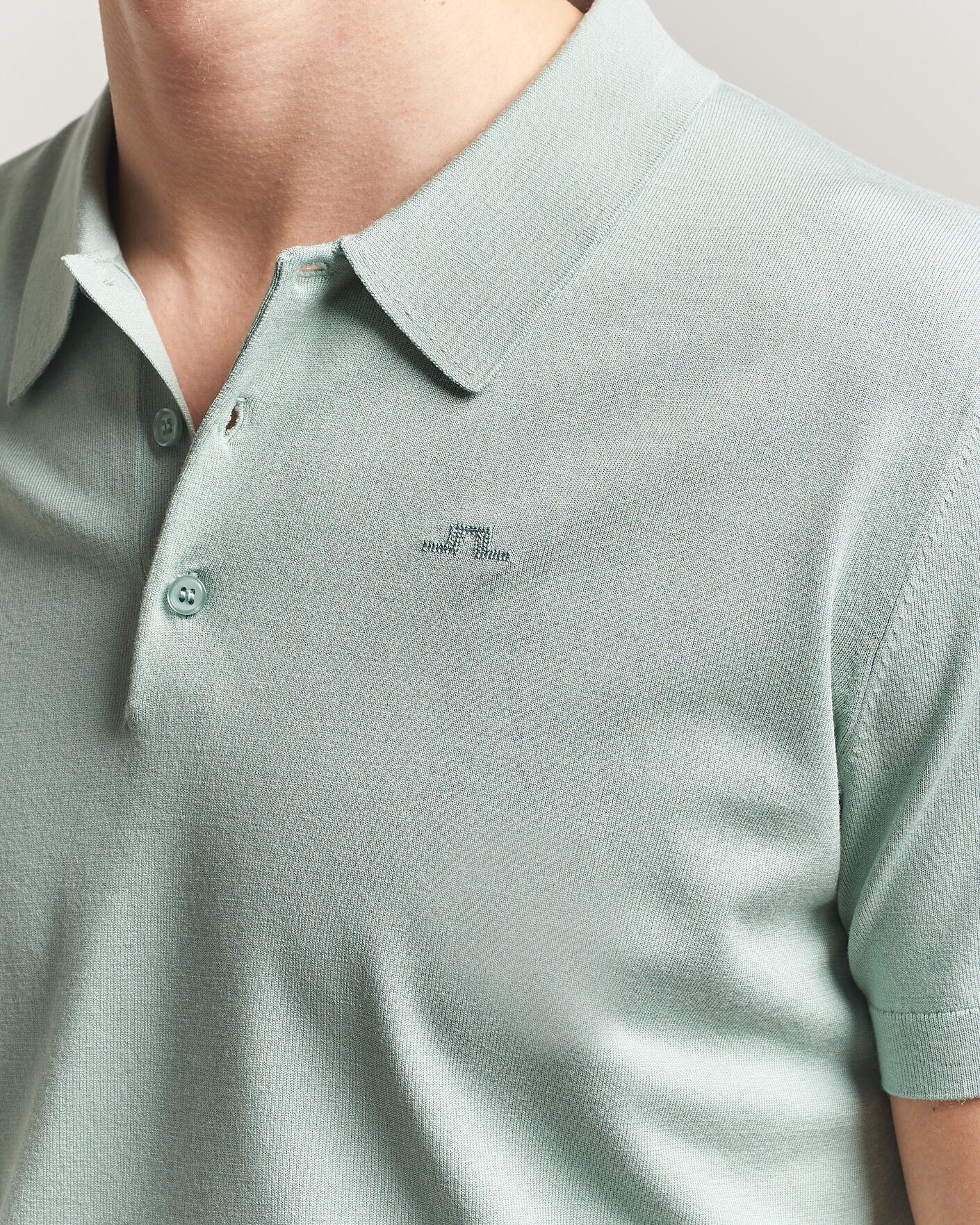 Homme | Polos | J.Lindeberg | Ridge Knitted Polo Jadeite