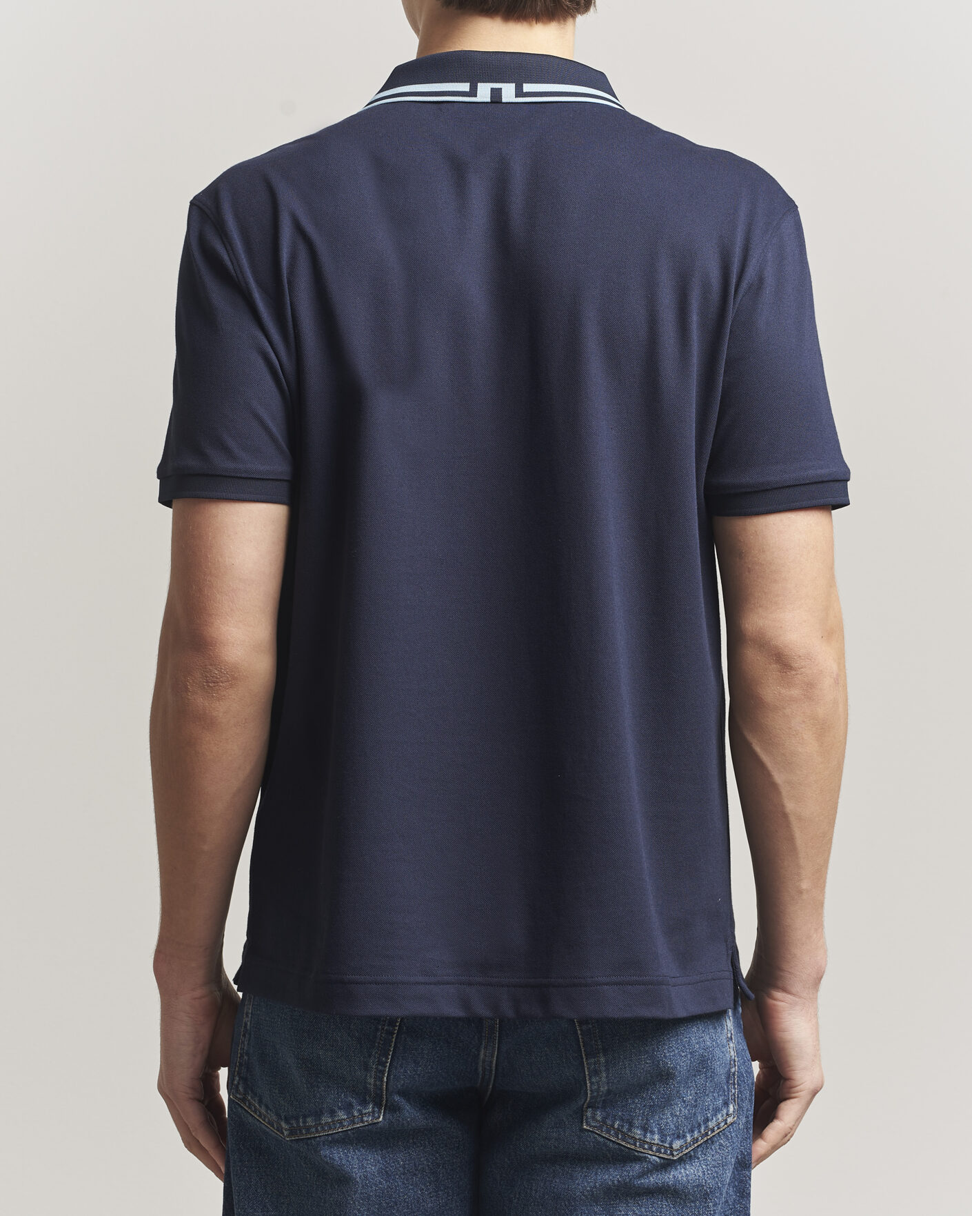 Homme | Polos | J.Lindeberg | Joey Tipping Polo JL Navy