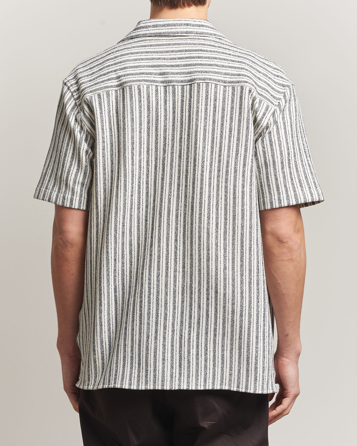 Homme | Chemises | J.Lindeberg | Elio Structure Resort Shirt JL Navy