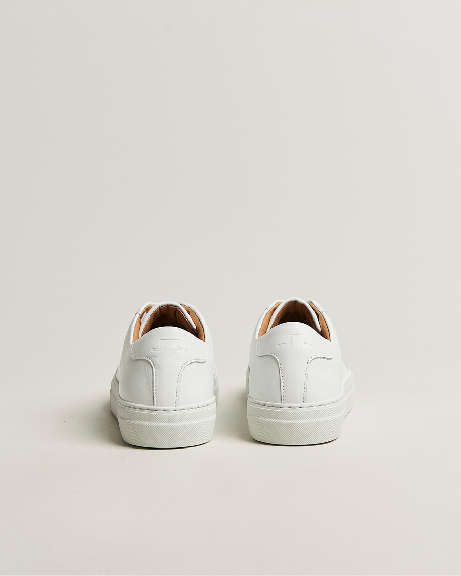 Homme | Baskets | J.Lindeberg | Art Signature Leather Sneaker White