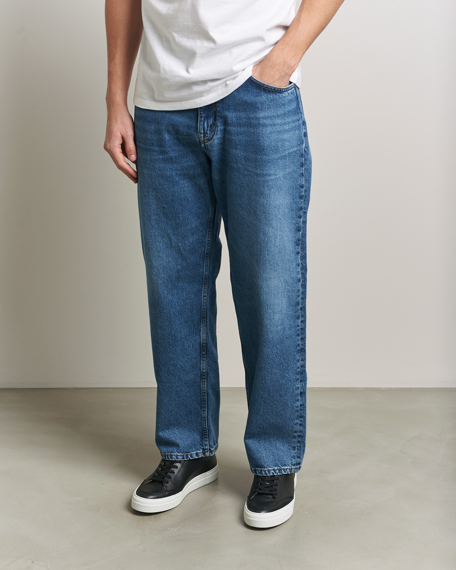 Homme | Baskets | J.Lindeberg | Art Signature Leather Sneaker Black