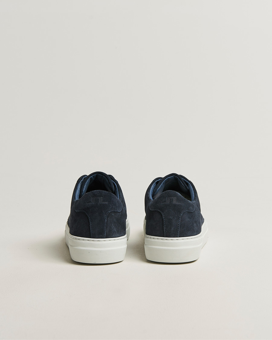 Homme | Baskets | J.Lindeberg | Art Signature Suede Sneaker JL Navy