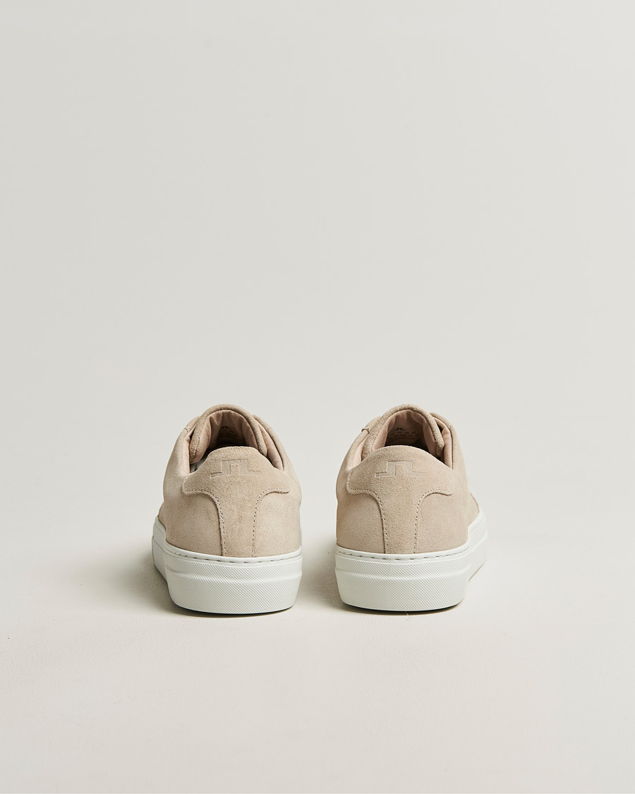 Homme | Baskets | J.Lindeberg | Art Signature Suede Sneaker Moonbeam