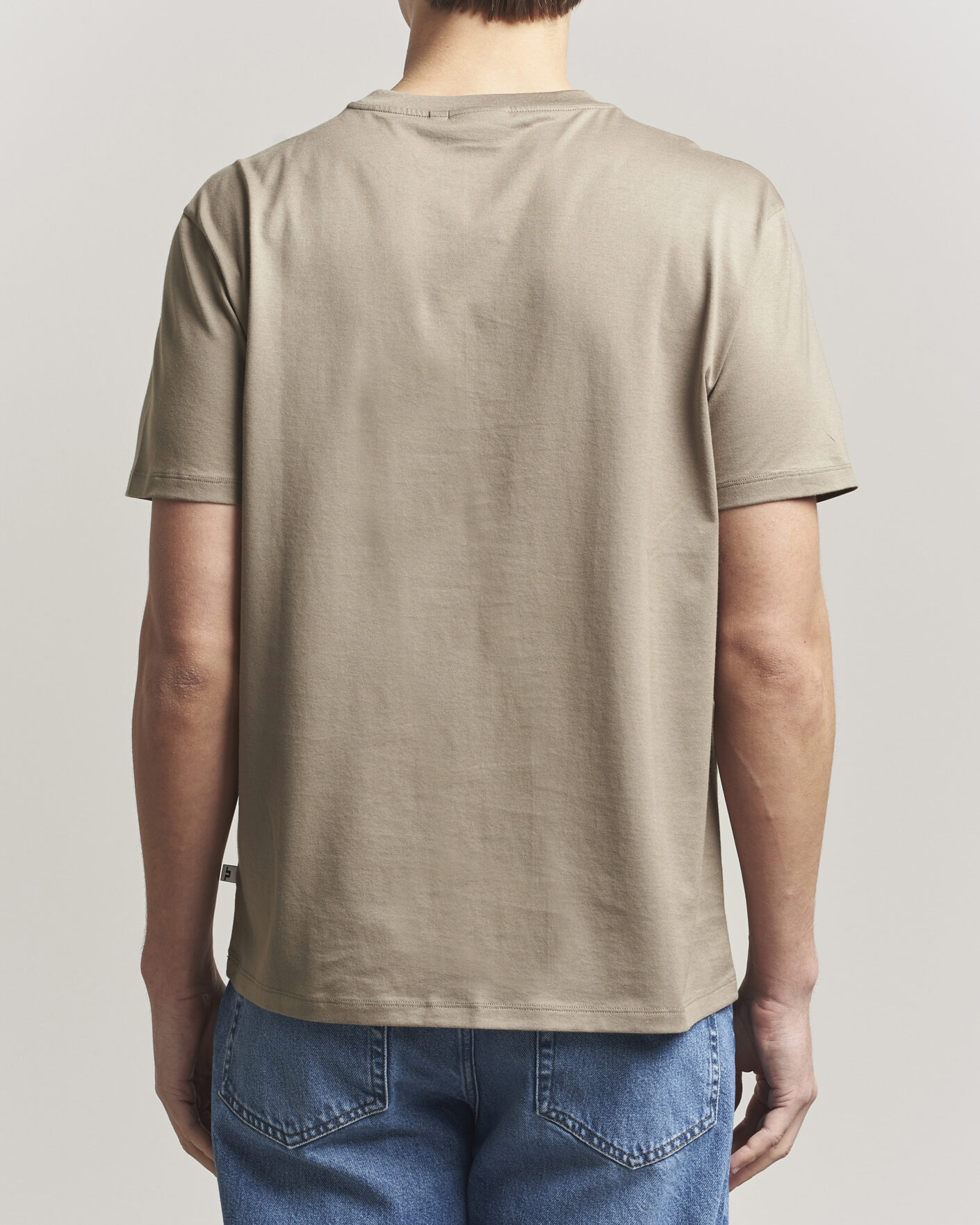 Homme | T-shirts | J.Lindeberg | Sid Basic T-Shirt Brindle