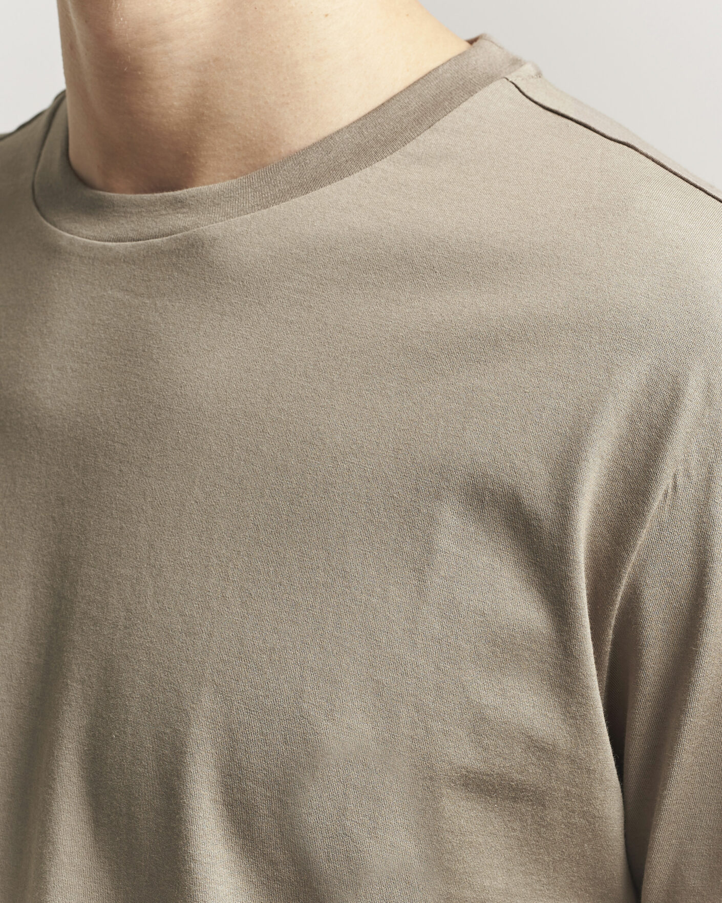 Homme | T-shirts | J.Lindeberg | Sid Basic T-Shirt Brindle