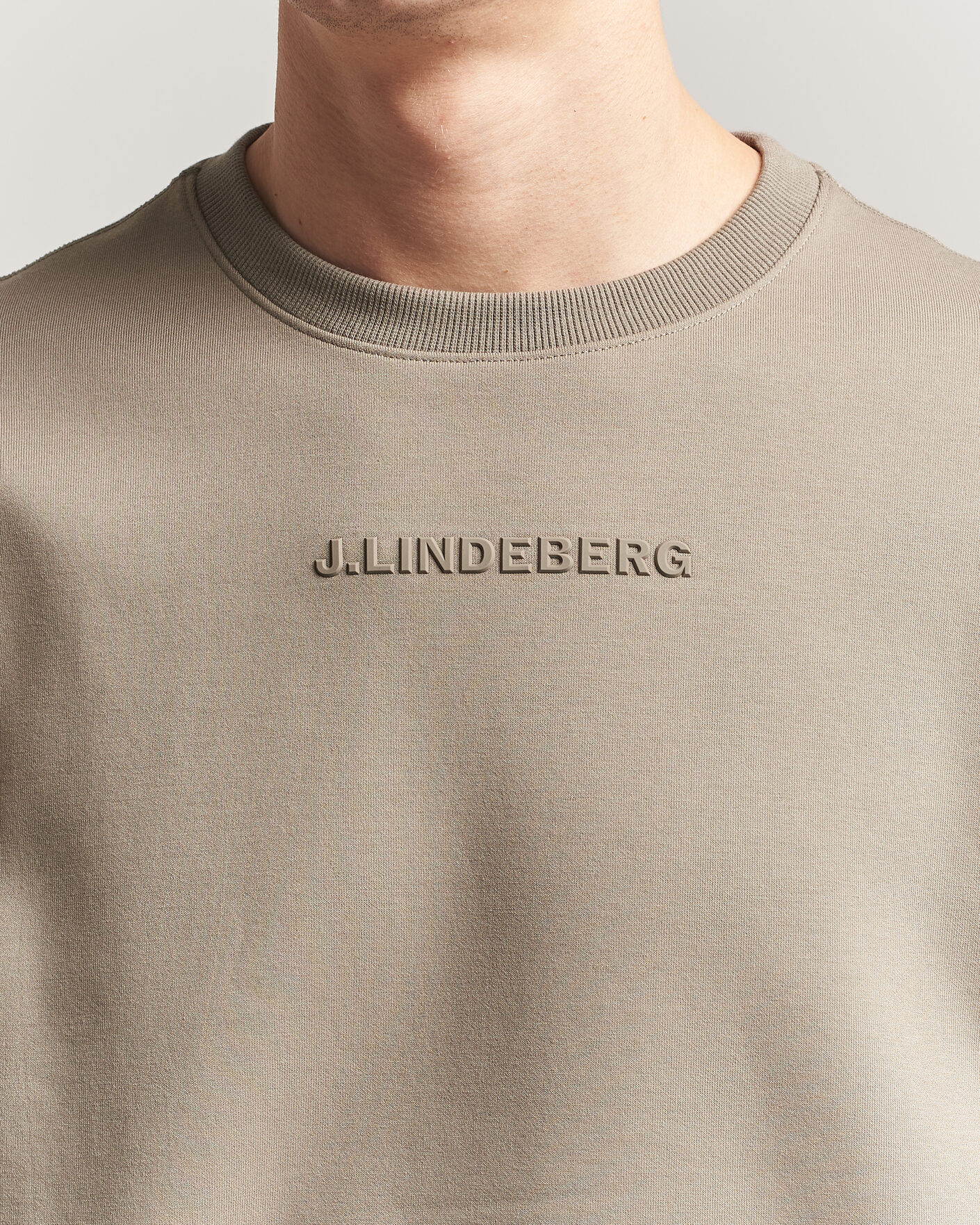 Homme | Pulls Et Tricots | J.Lindeberg | Club Crew Neck Brindle