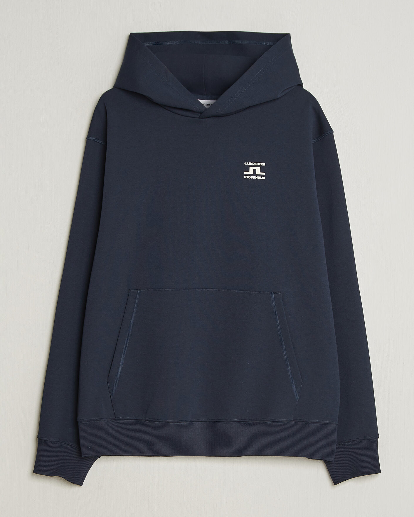 Homme | Pulls Et Tricots | J.Lindeberg | Club Printed Hoodie JL Navy