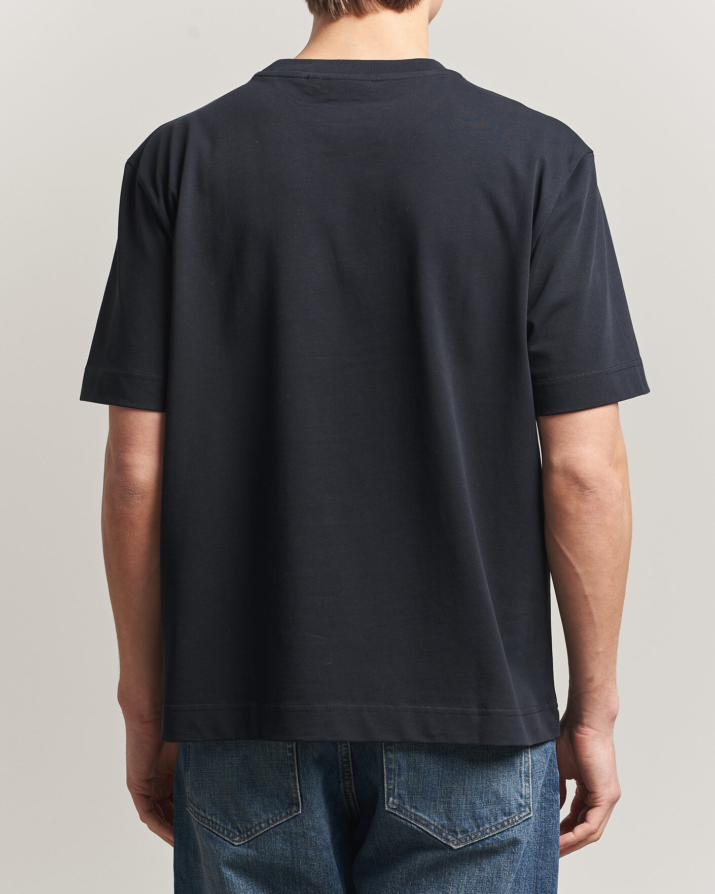 Homme | T-shirts | J.Lindeberg | Hale Heavy Logo T-Shirt Black