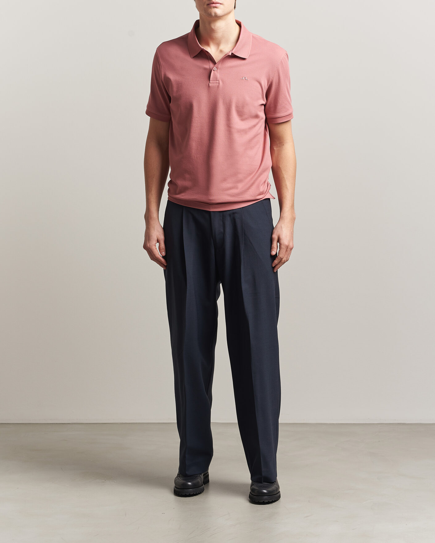 Homme | Polos | J.Lindeberg | Verse Polo Withered Rose