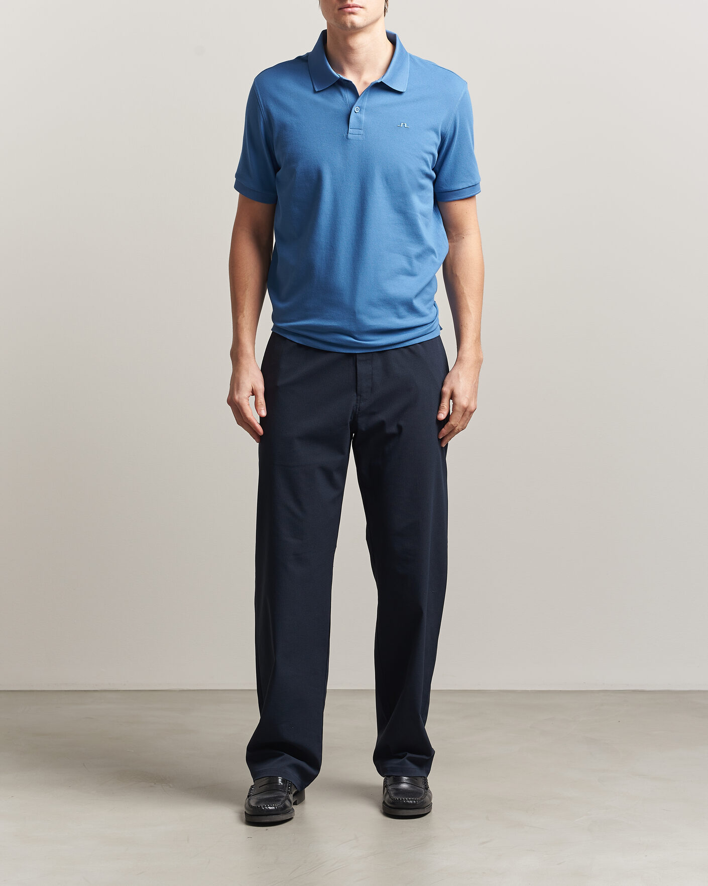 Homme | Polos | J.Lindeberg | Verse Polo Federal Blue