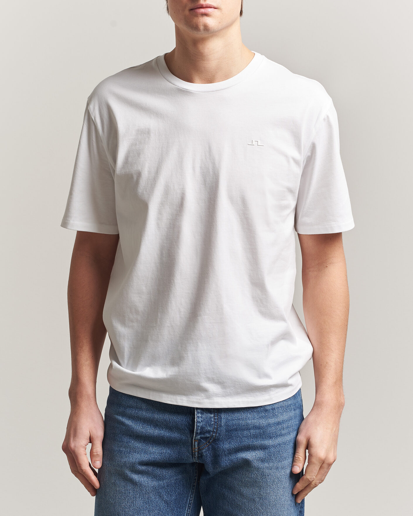 Homme | T-shirts | J.Lindeberg | Alpha T-Shirt White