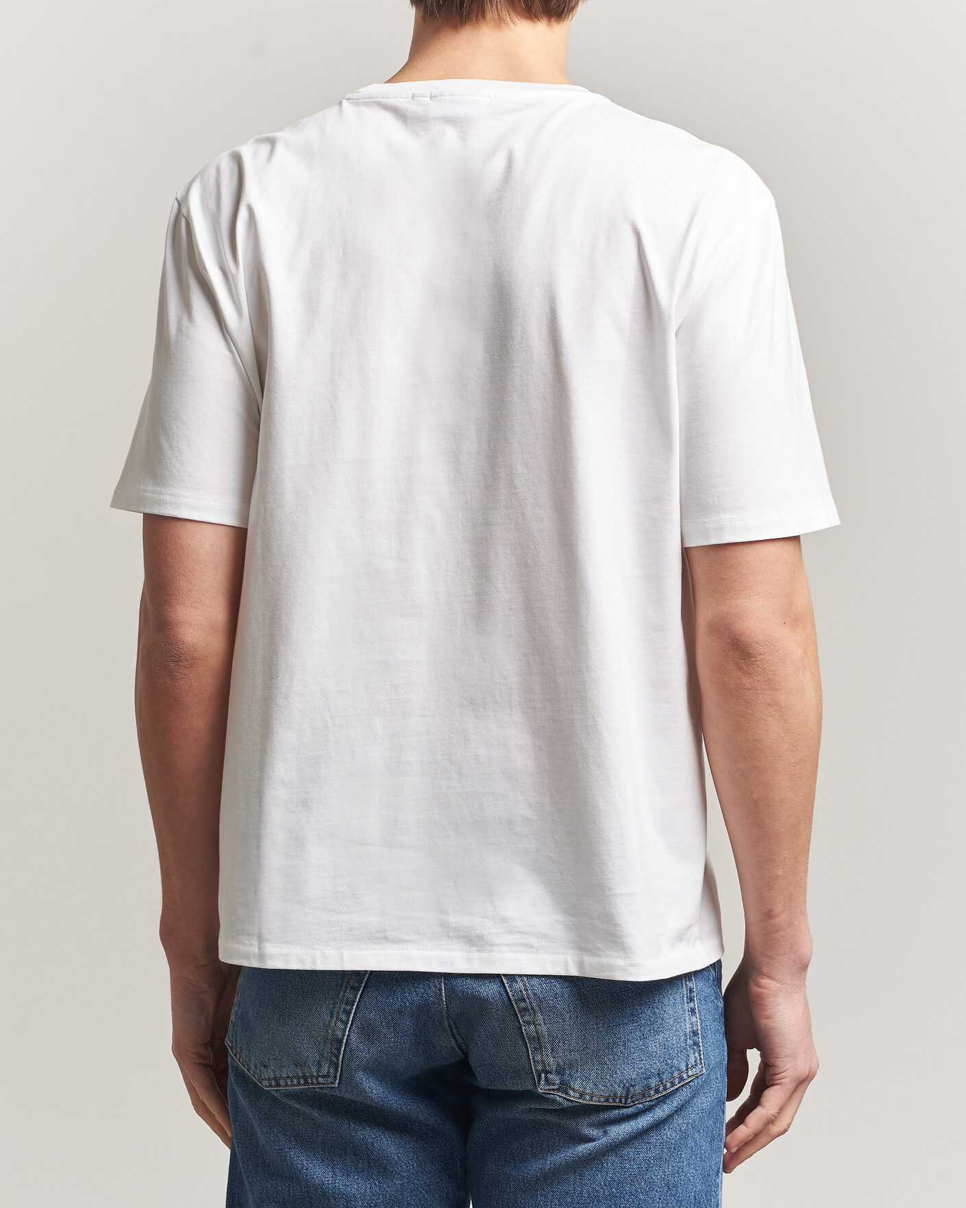 Homme | T-shirts | J.Lindeberg | Alpha T-Shirt White