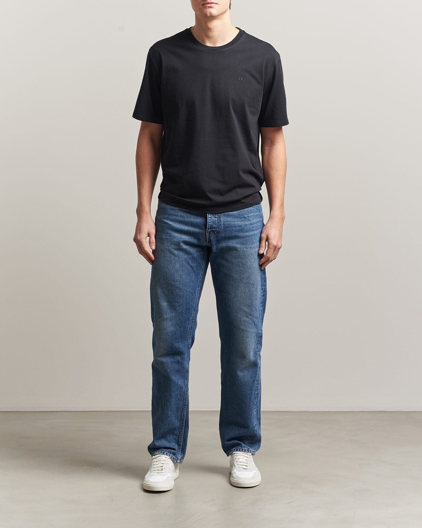 Homme | T-shirts | J.Lindeberg | Alpha T-Shirt Black