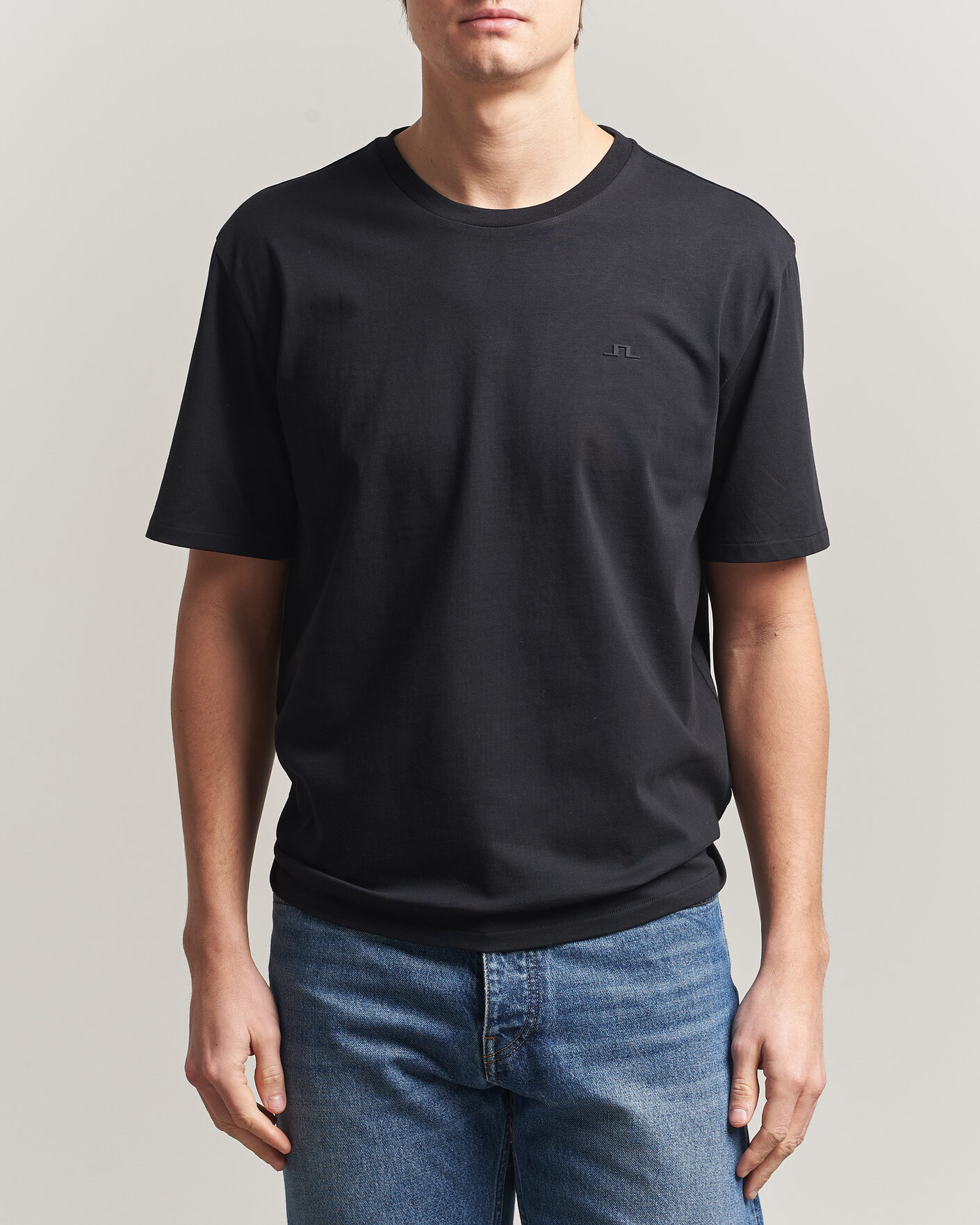 Homme | T-shirts | J.Lindeberg | Alpha T-Shirt Black