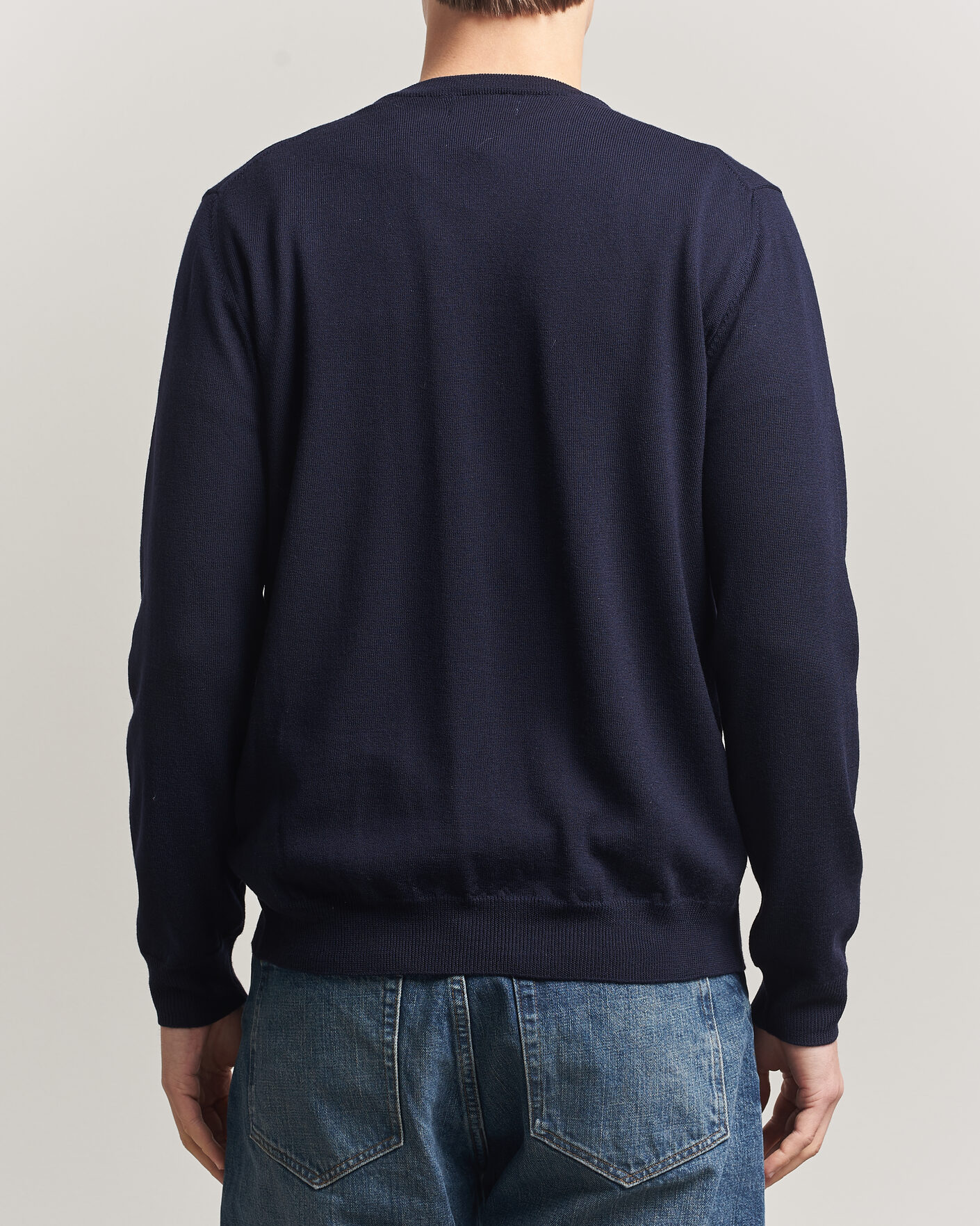 Homme | Pulls Et Tricots | J.Lindeberg | Lymann Merino V-Neck Pullover JL Navy