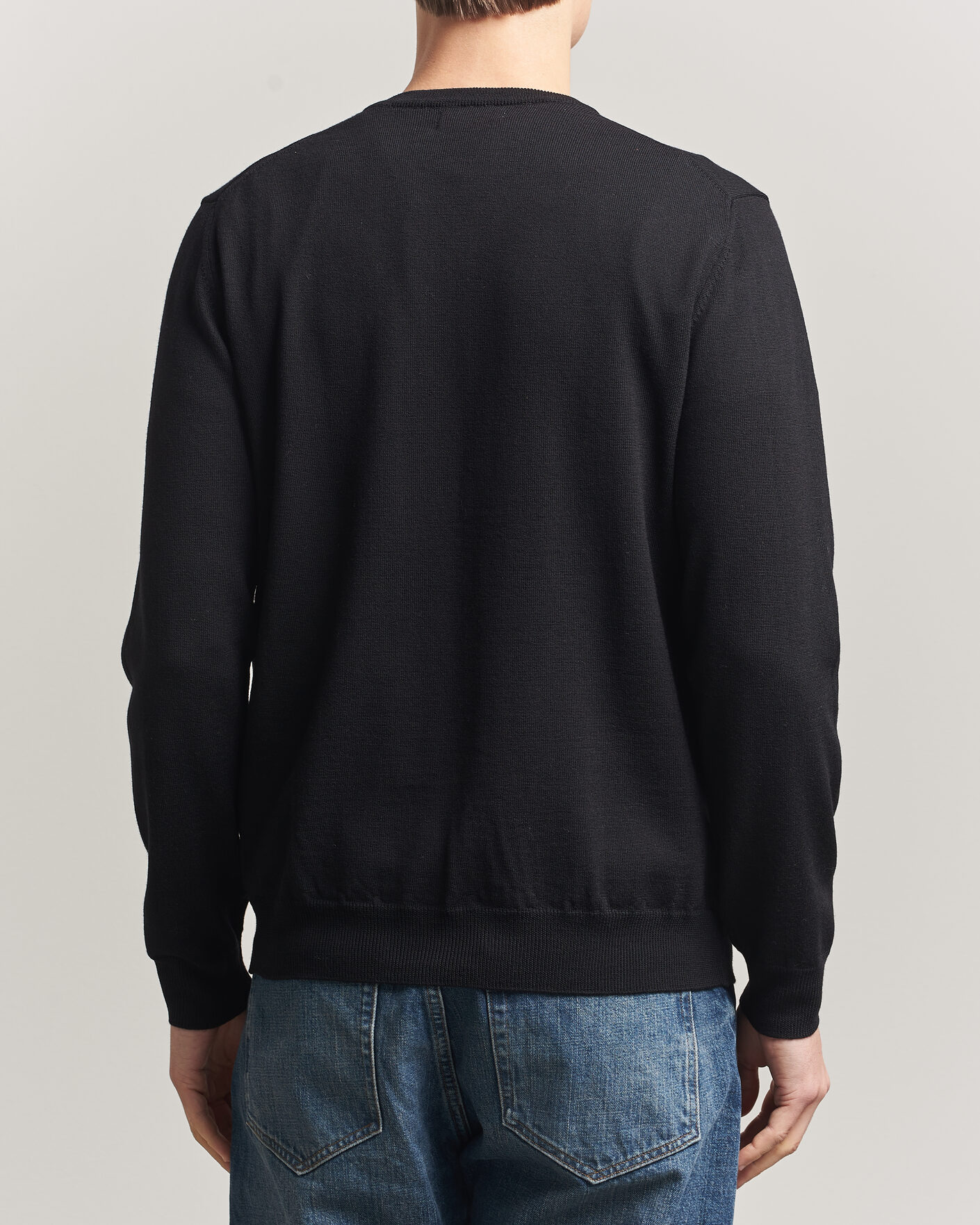 Homme | Pulls Et Tricots | J.Lindeberg | Lymann Merino V-Neck Pullover Black