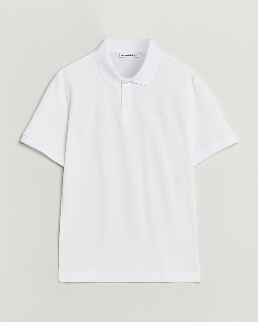 Homme | Polos | J.Lindeberg | Verse Polo White
