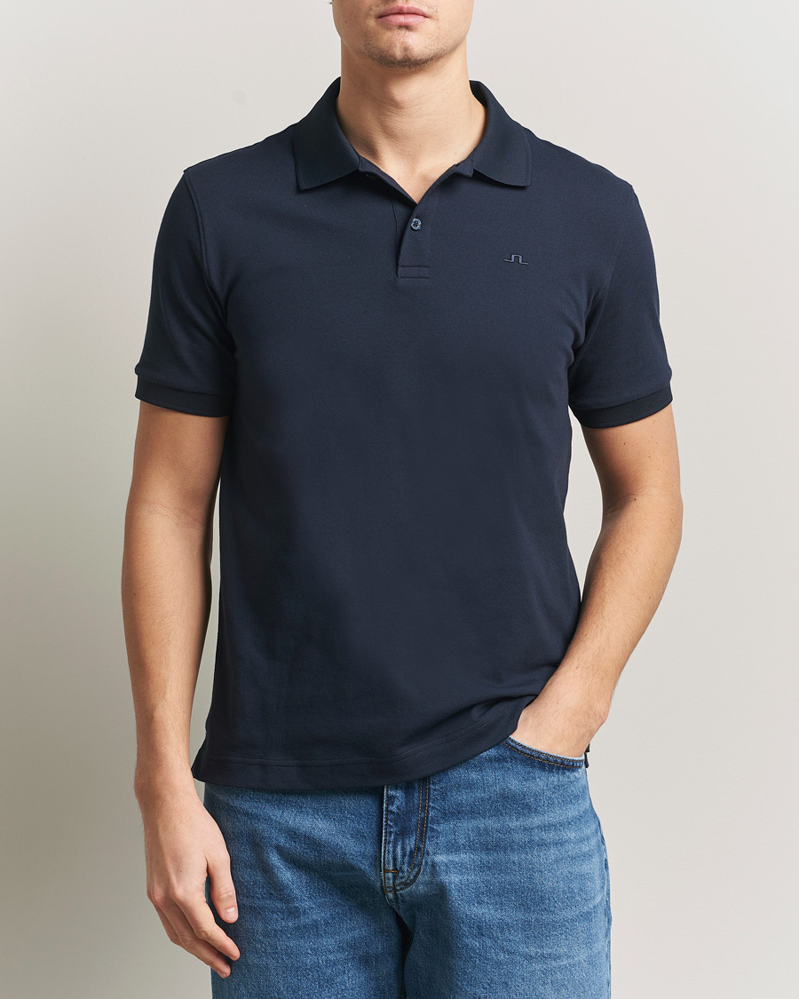 Homme | Polos | J.Lindeberg | Verse Polo JL Navy
