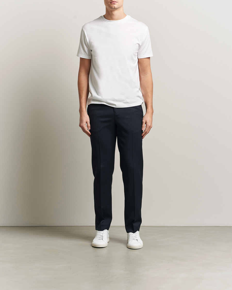 Homme | T-shirts | J.Lindeberg | Sid Basic T-Shirt White