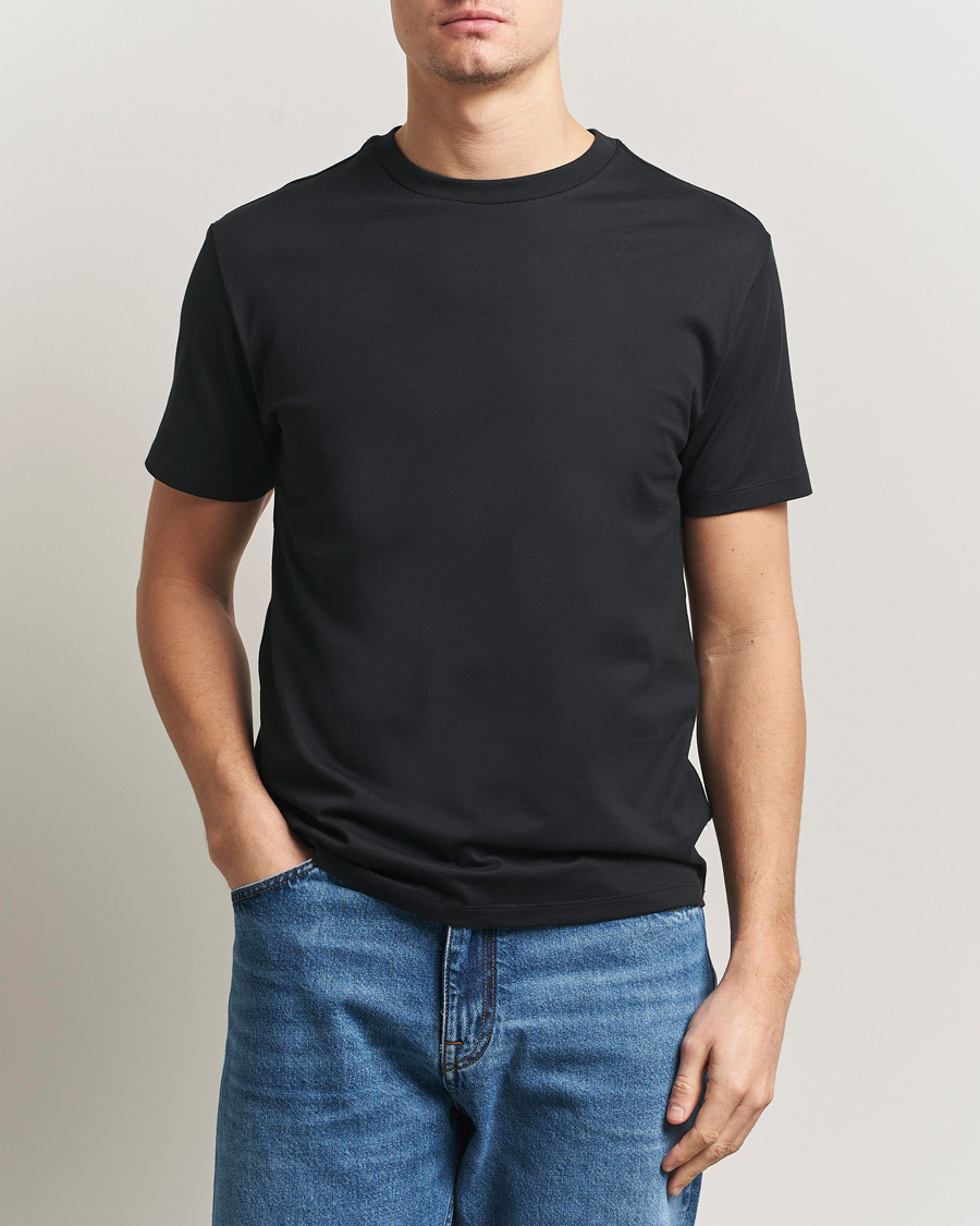 Homme | T-shirts | J.Lindeberg | Sid Basic T-Shirt Black